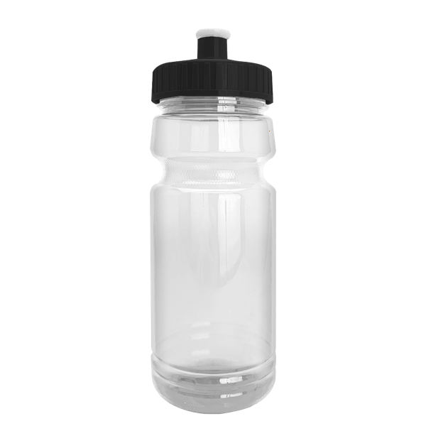 Wheely 24oz Transparent Bike Bottle w/Push-Pull Lid 13