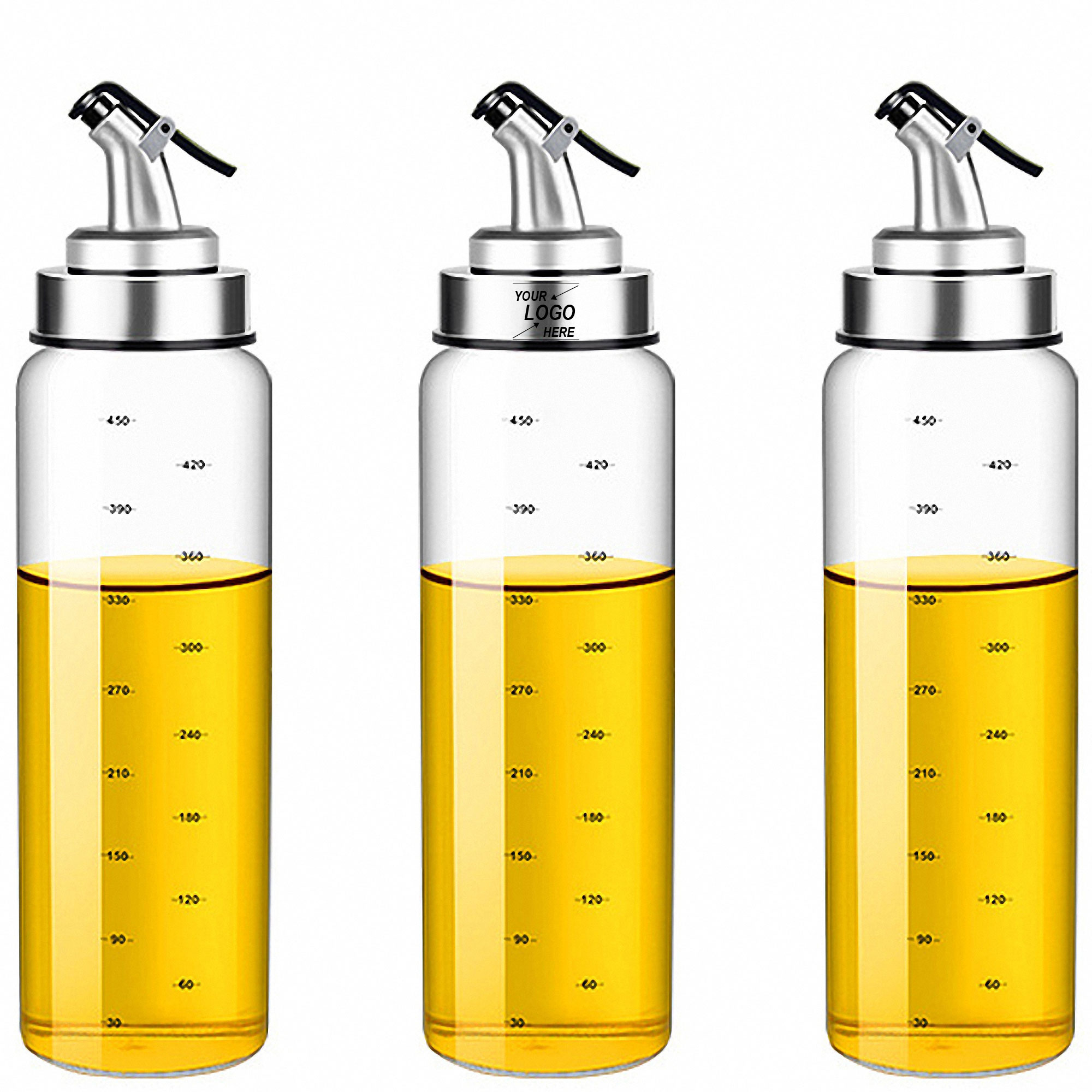 500mL Glass Oil and Vinegar Bottles