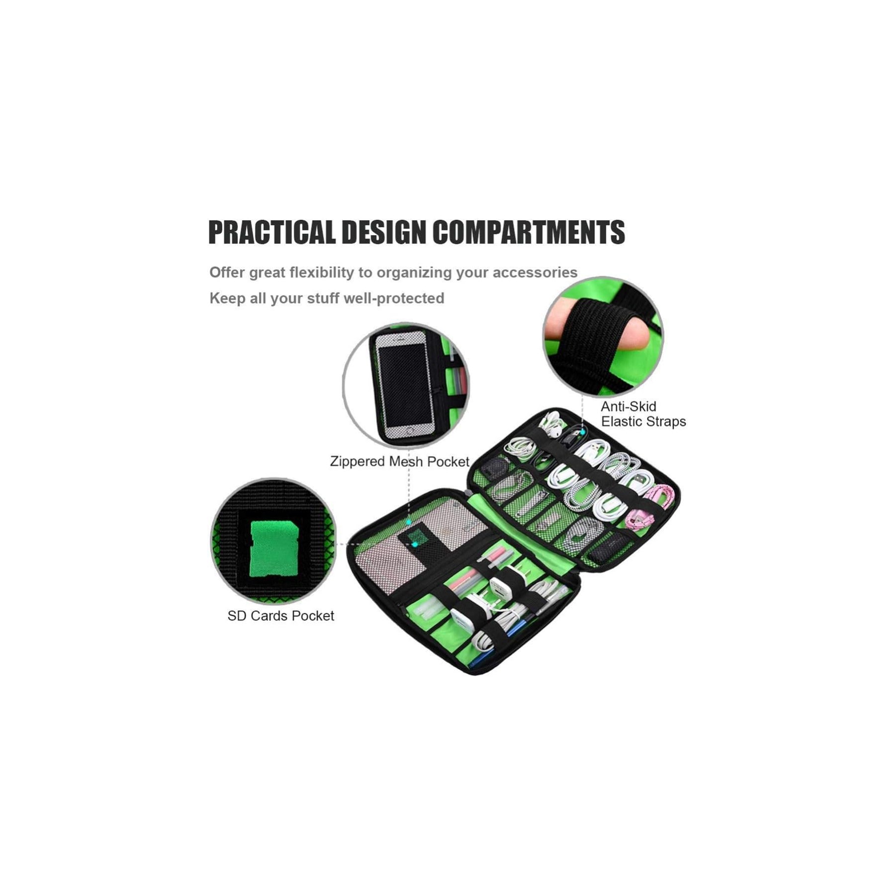 Business Data Cable Storage Bag 13
