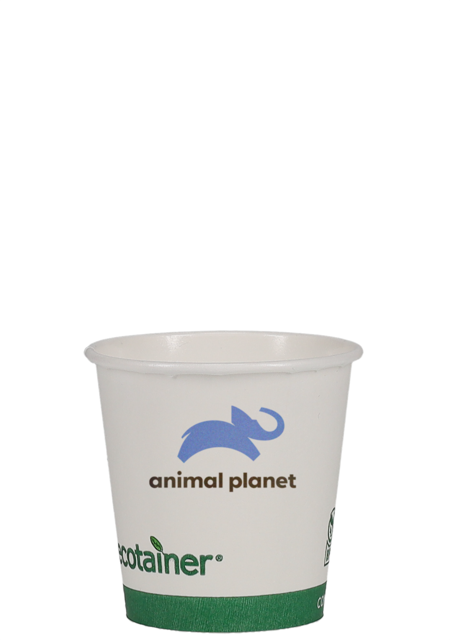 4 oz Paper Cup Eco White Tradition Print 3