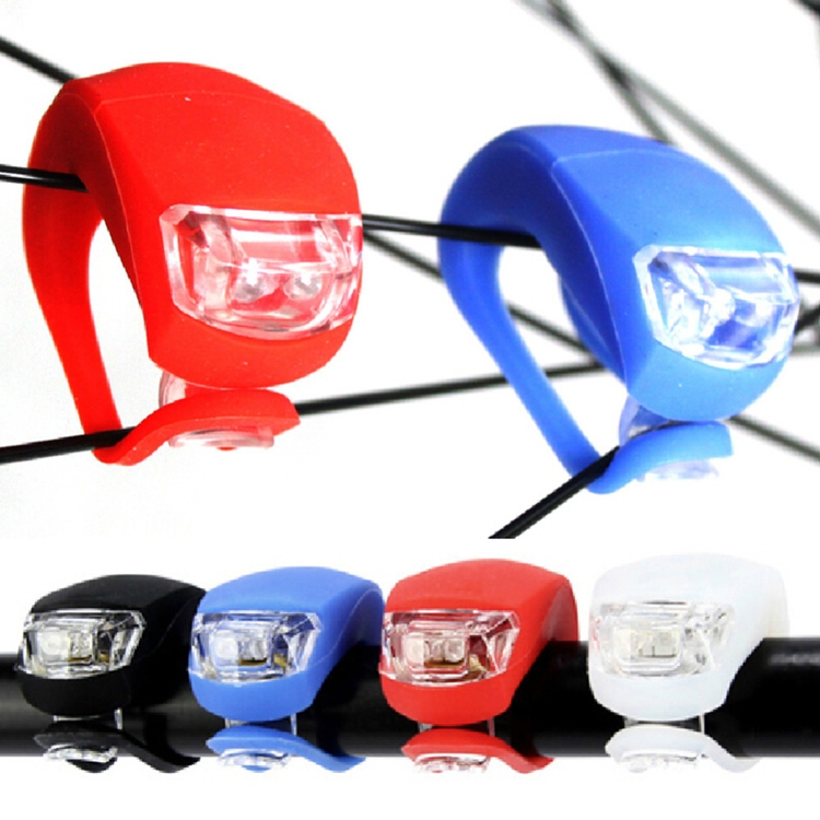 Silicone LED Bicycle Frog Safety Light 2