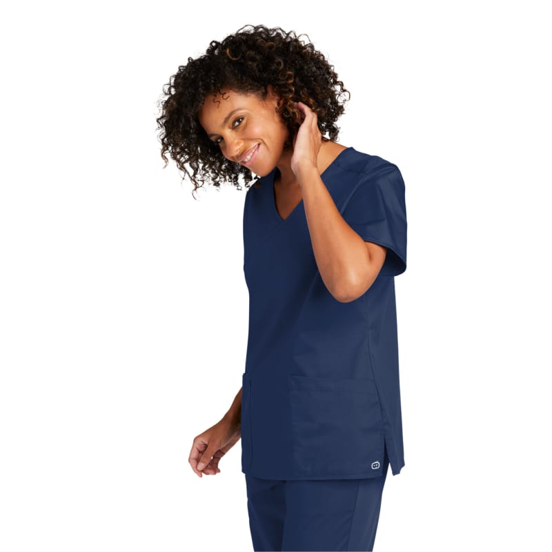 WonderWink Women's WorkFlex Mock Wrap Top 17