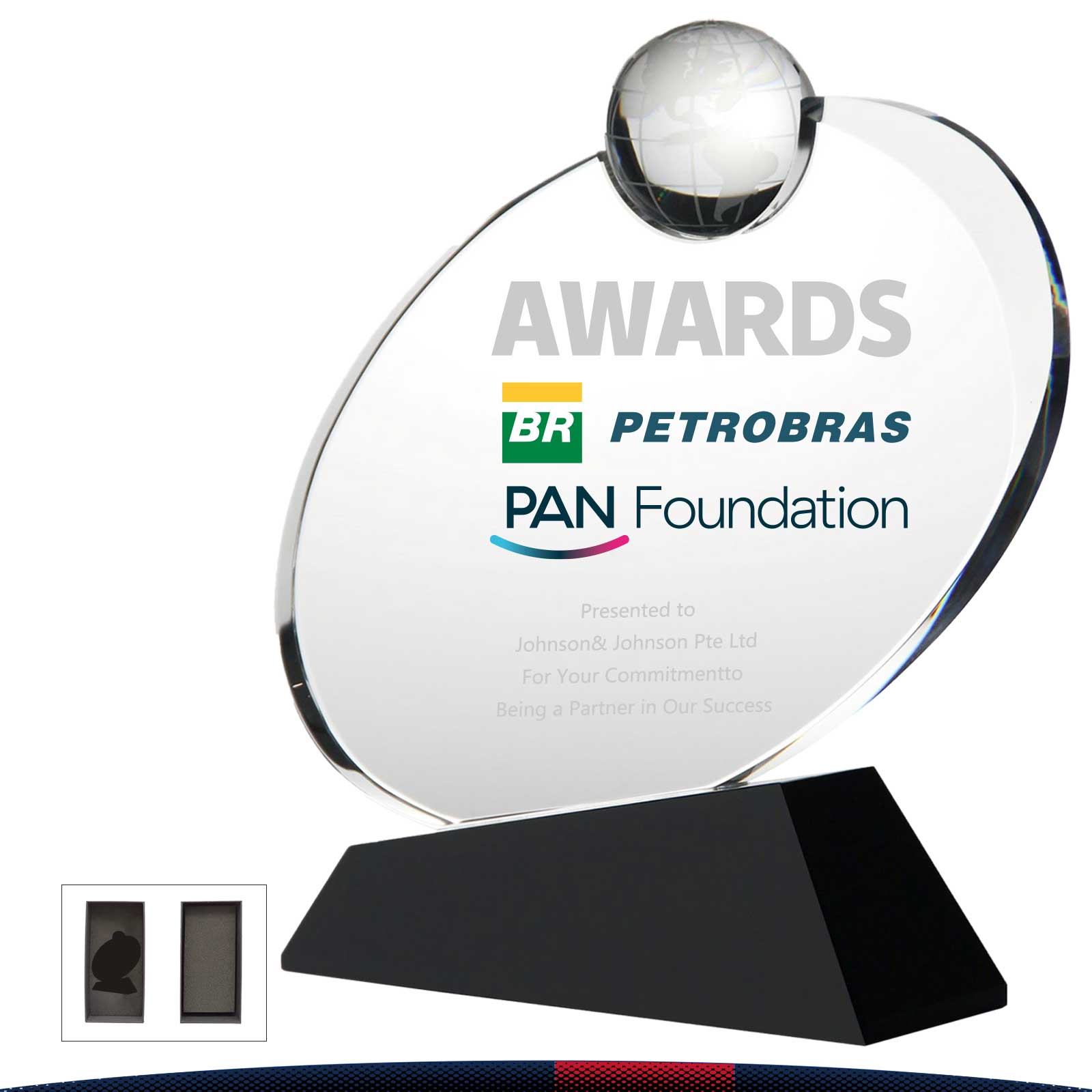 Gloria Oval Globe Award 4
