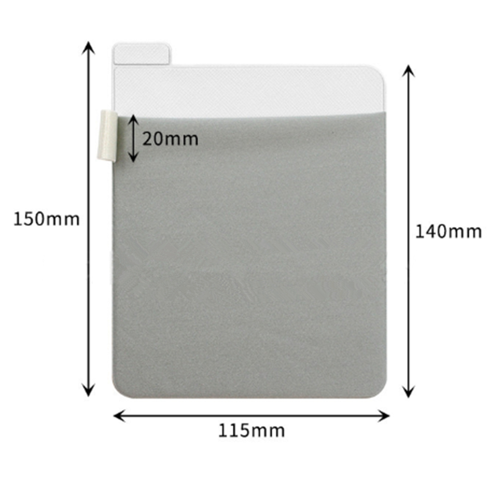 Square Adhesive Wireless Mouse Holder Sticker 4
