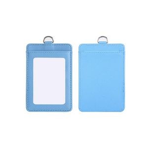 Portrait Dual Side PU Leather Card Holder 7