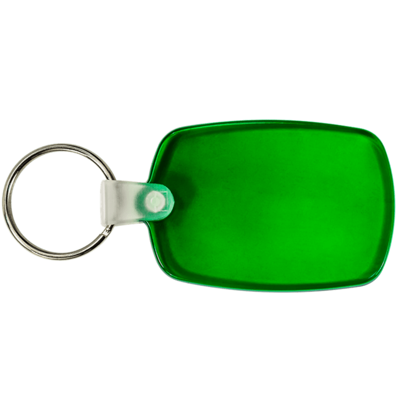 Oval Soft Plastic Keychains 10