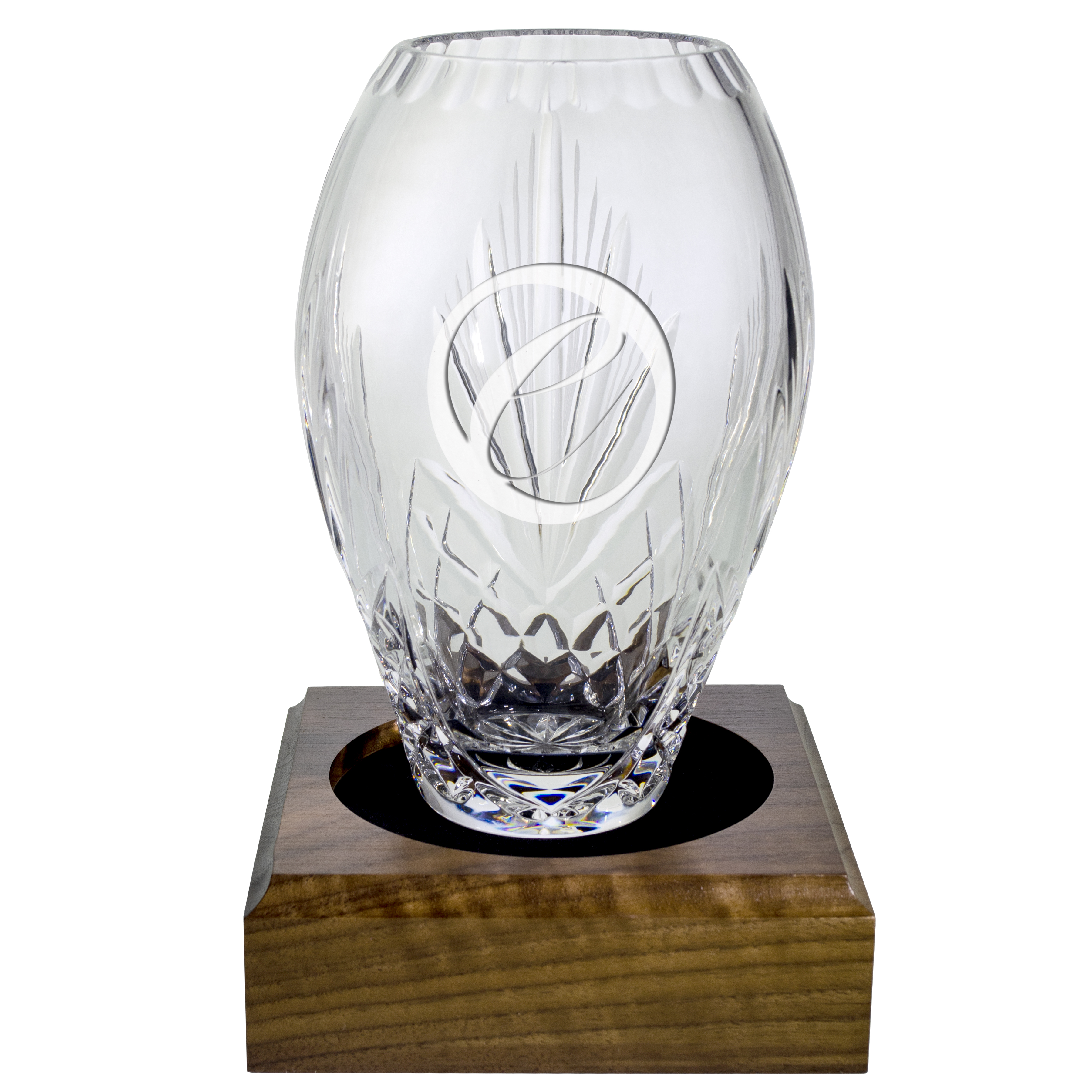 Small Westgate Crystal Vase With Base