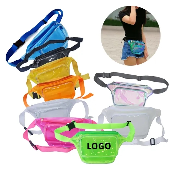 Waterproof Clear PVC Fanny Pack Bag 7