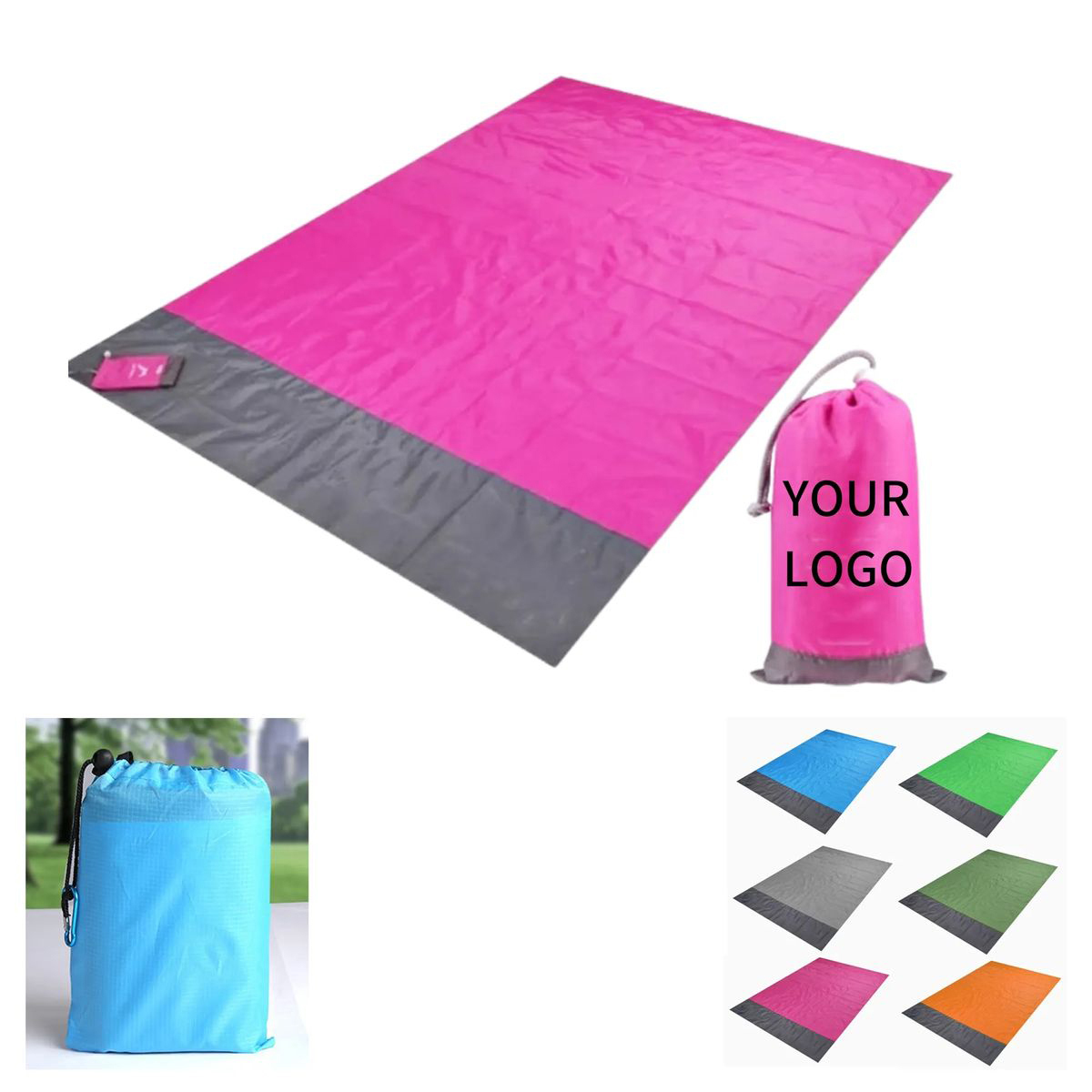 Durable Picnic Mat With Water Resistant Backing 2