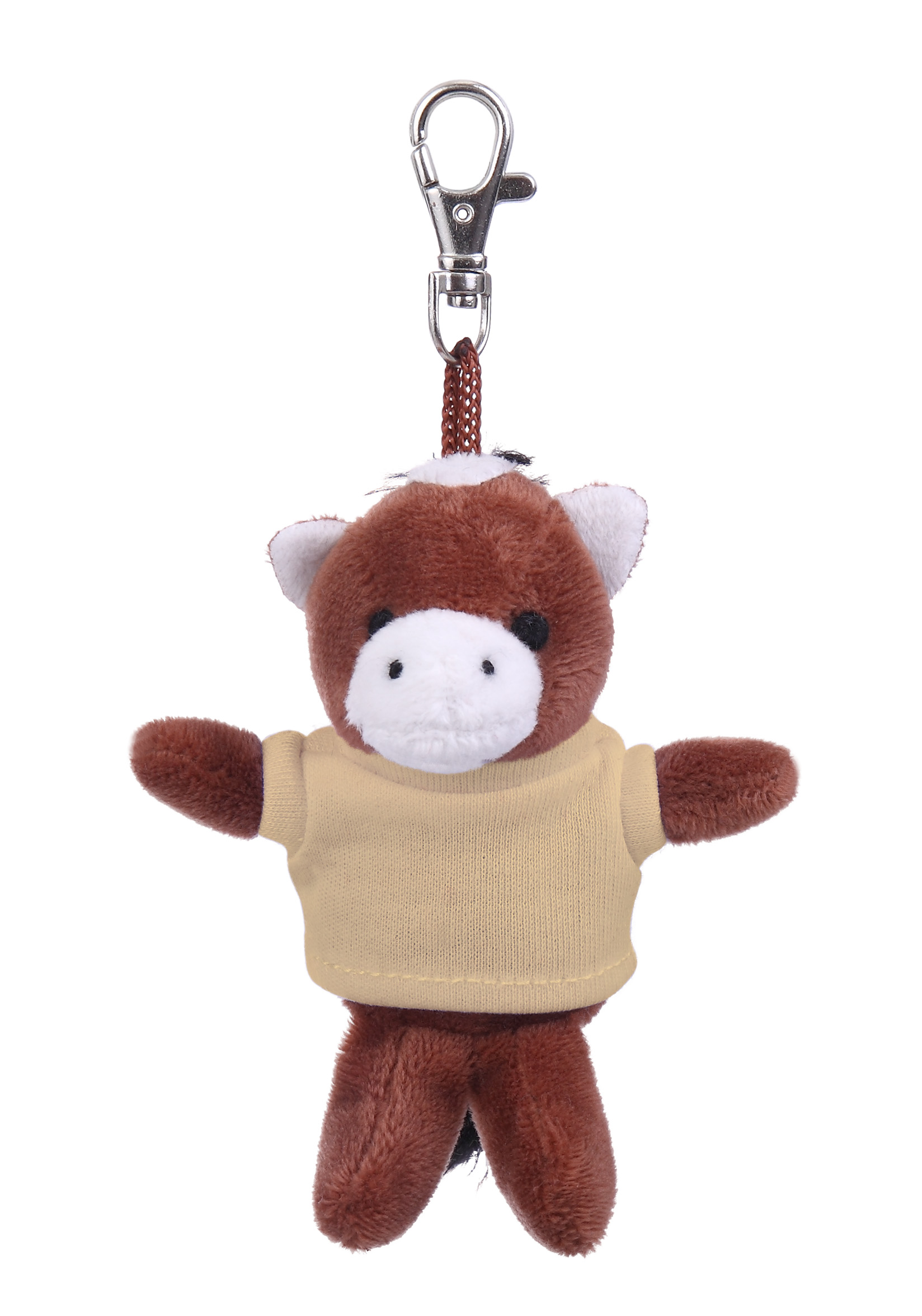 Soft Plush Horse Keychain with Tee 13