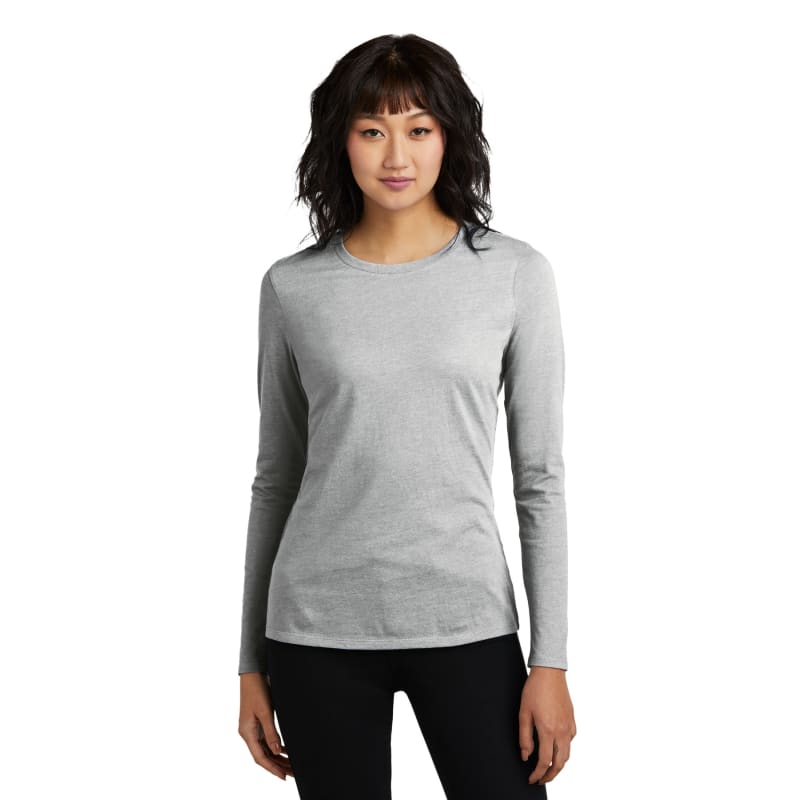 District Women's Perfect Blend CVC Long Sleeve Tee 26
