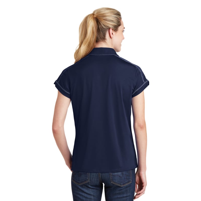 Sport-Tek Women's Contrast Stitch Micropique Sport-Wick Polo. 20