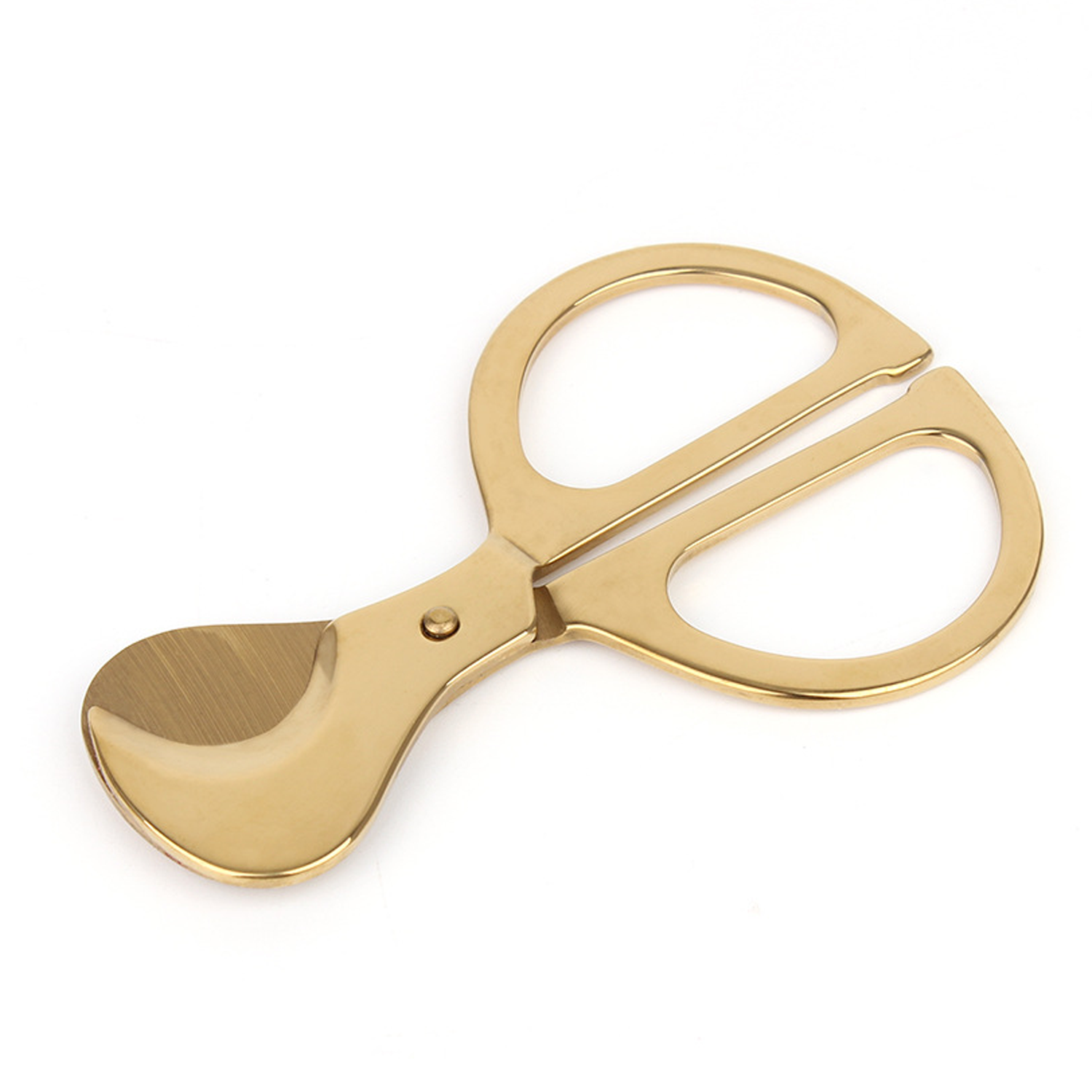 Ergonomic Handle Stainless Steel Cigar Scissors 6