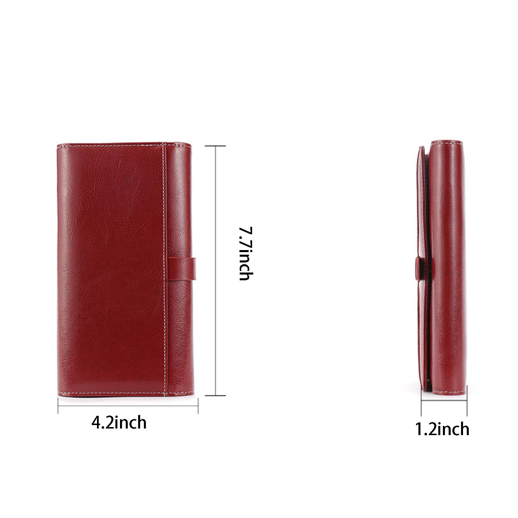 Genuine leather wallet for women 3