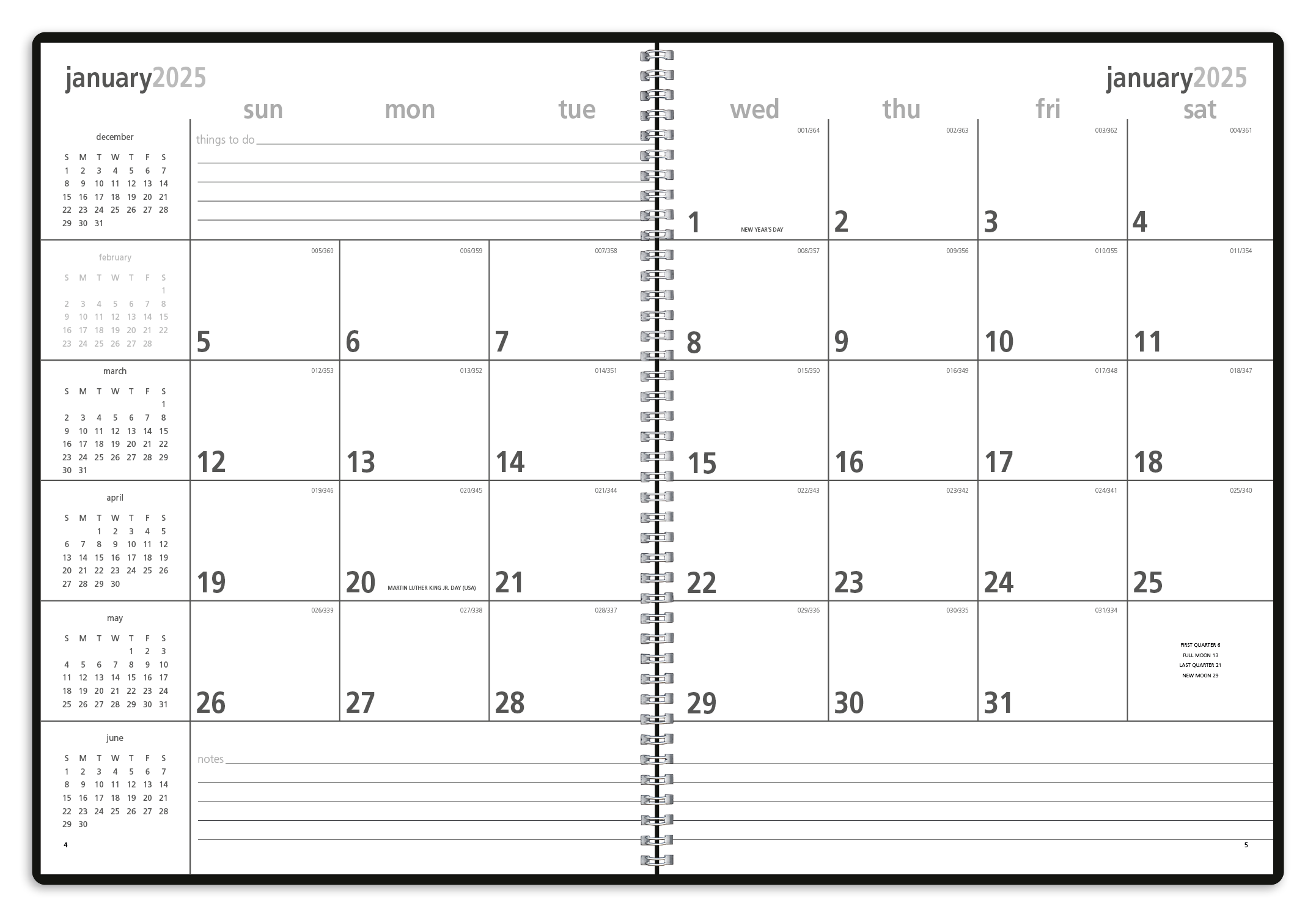Triumph® Calendars Monthly & Weekly Planner 43