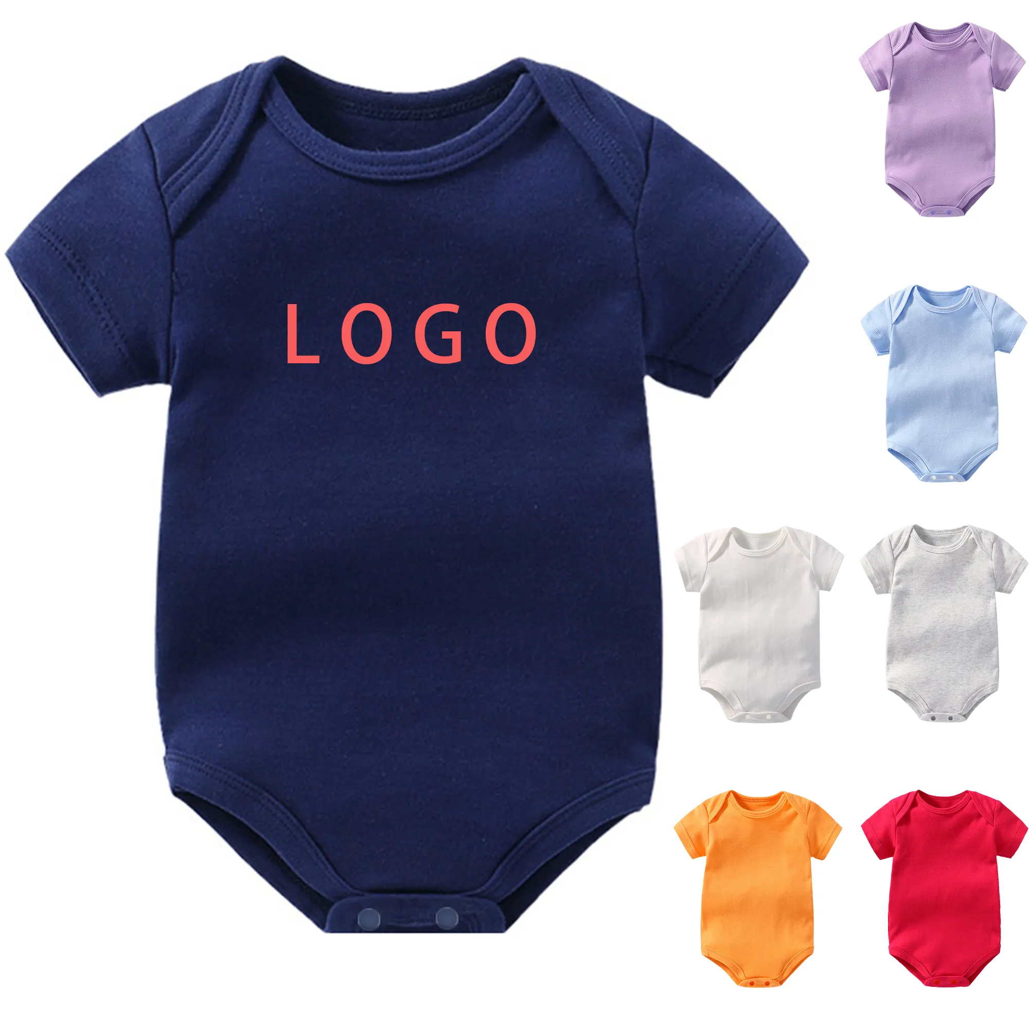 MOQ 20 Soft Cotton Baby Clothes 2