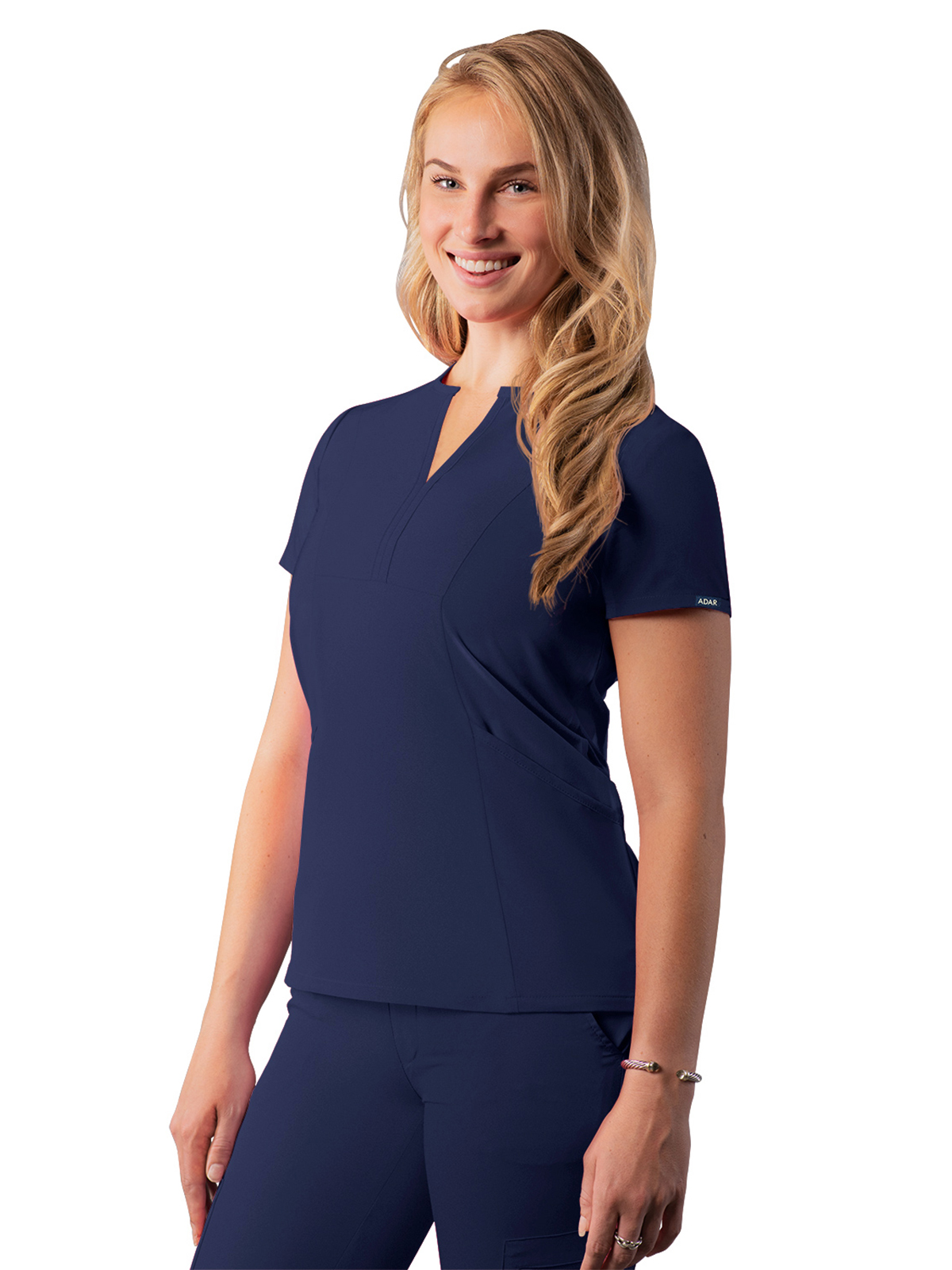 Adar - Addition - Women's Notched V-Neck Top 9