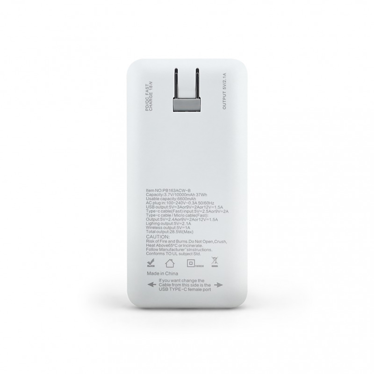 Chi-Charge Pro 10,000 mAh Power Bank 6