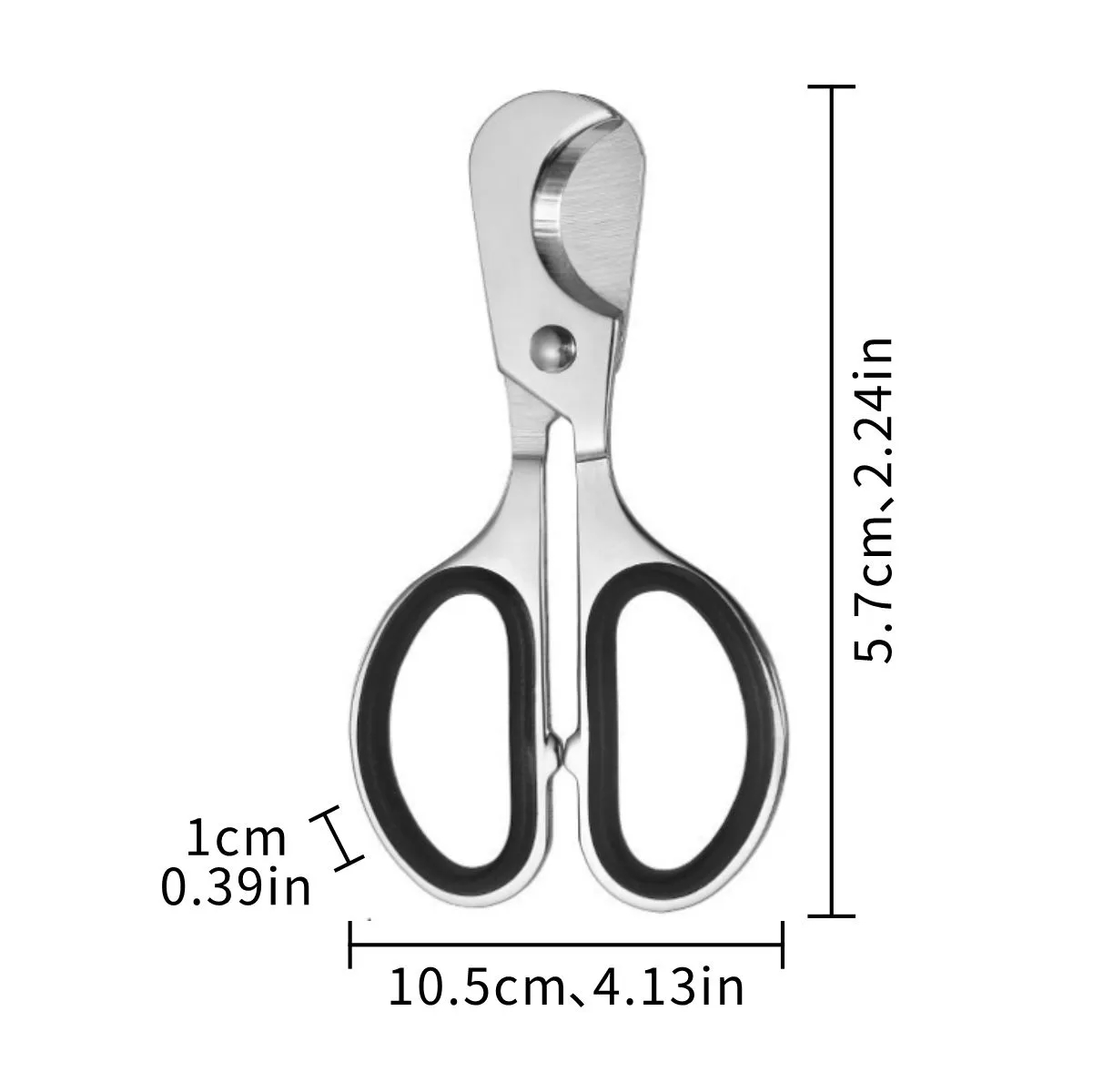 Stainless Steel Tobacco Cigar Scissors Cutter 6