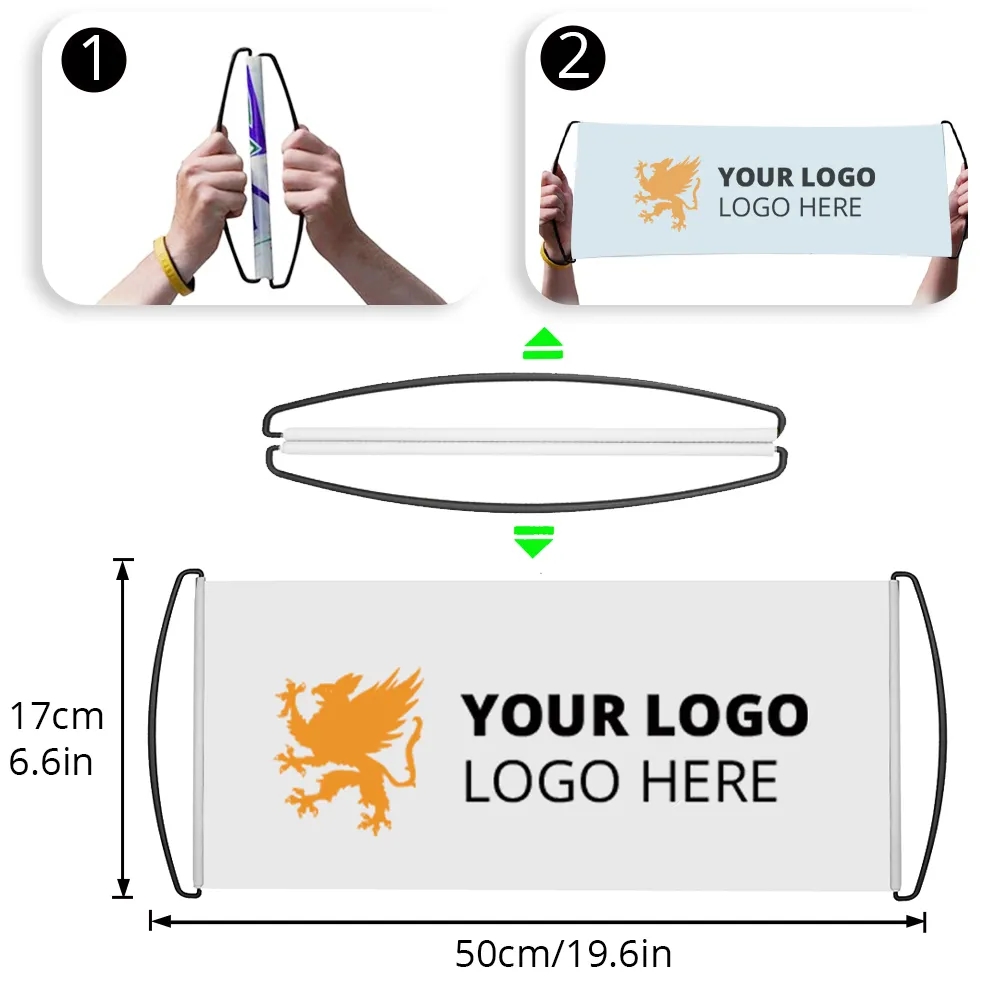 Full Color Retractable Hand Roll Banner