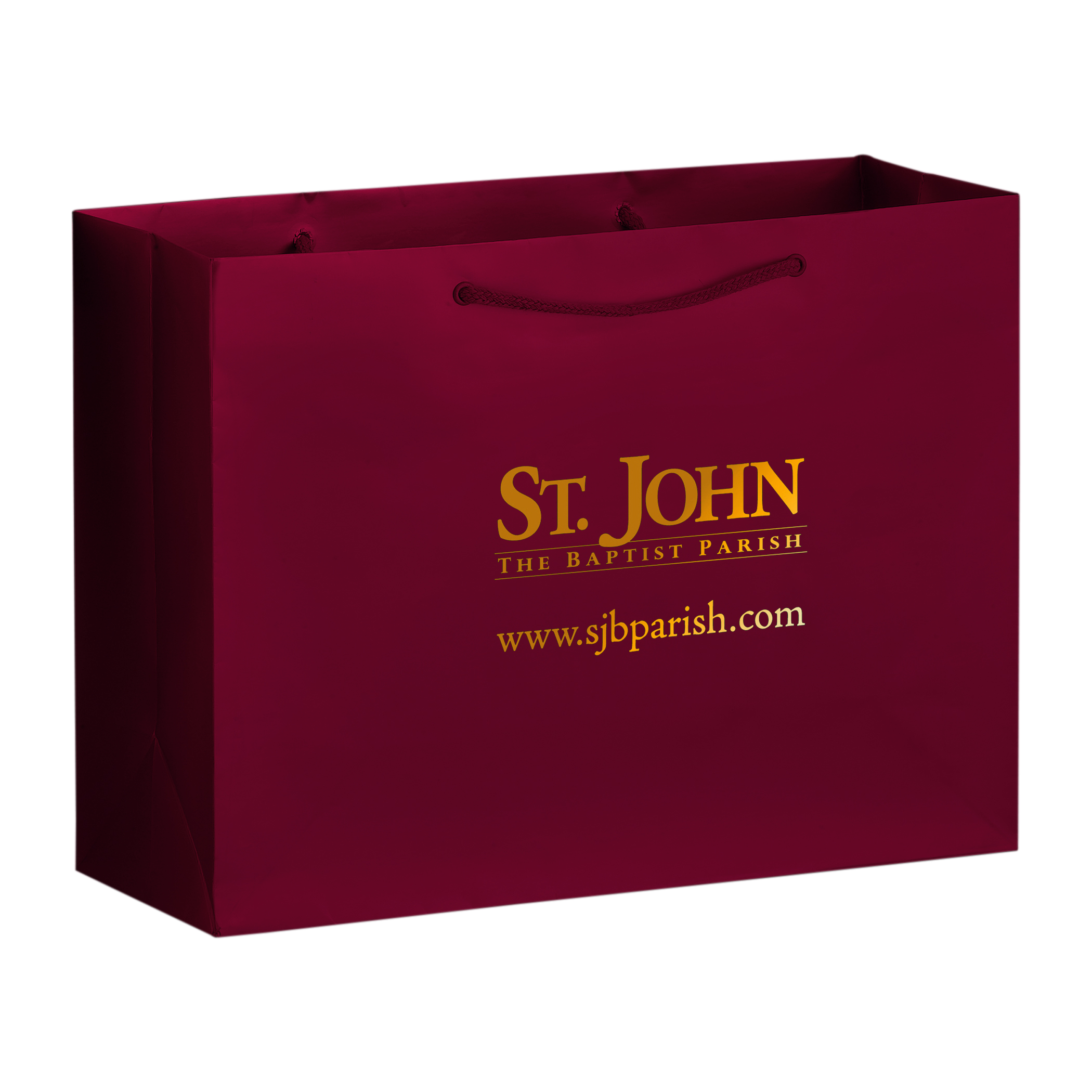 Gloss Laminated Euro Tote Bags - Foil Stamped 9