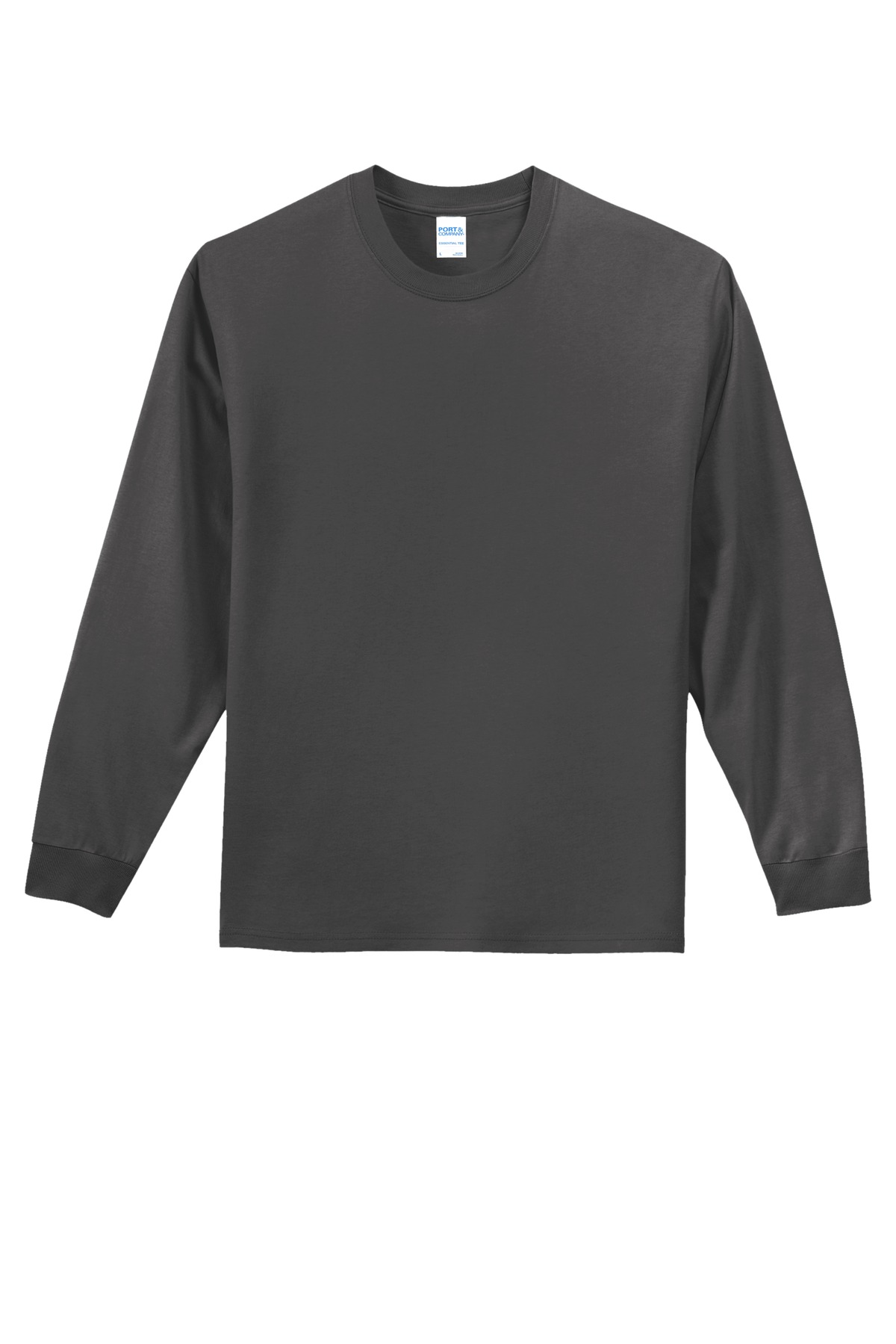 Port & Co Long Sleeve Essential Tee. PC61LS 1