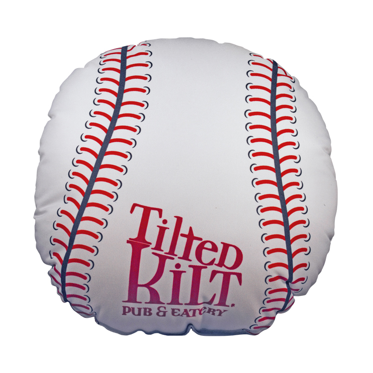Baseball Shaped Sublimated Pillow 5