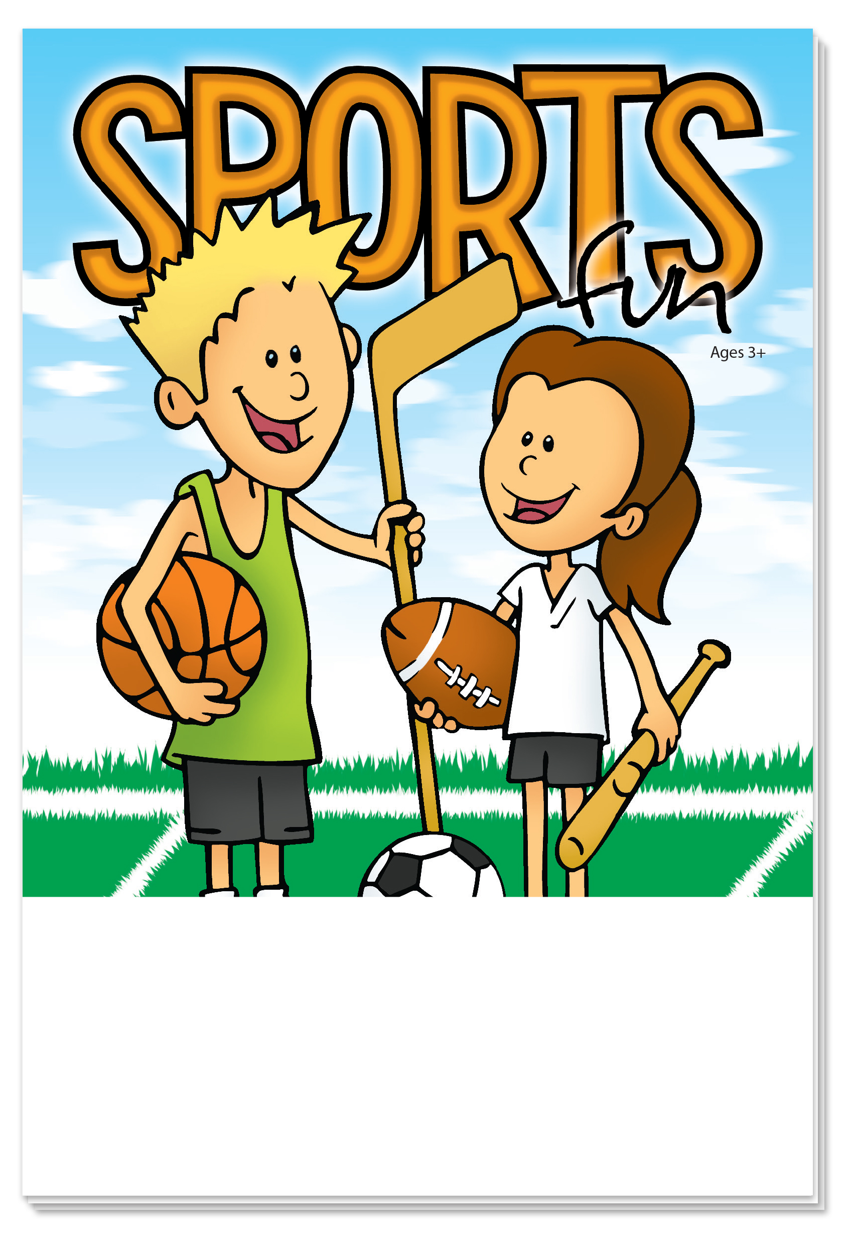 ACTIVITY PAD - Sports Fun Activity Pad 3