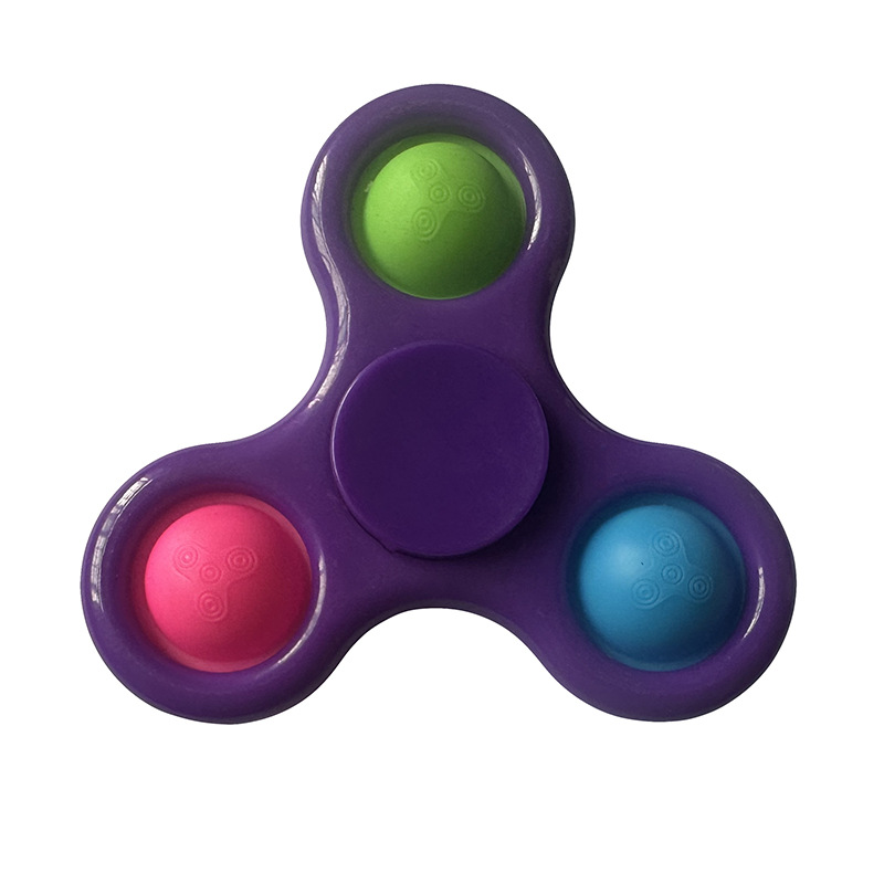 3 Bubbles Fidget Push Pop Spinner 1