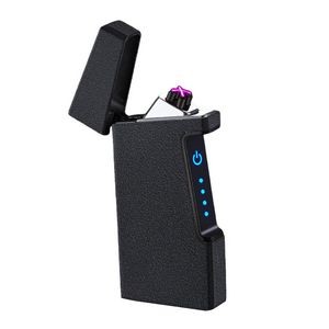 Sleek Hex Switch Design Dual Electric Arc Lighter 28