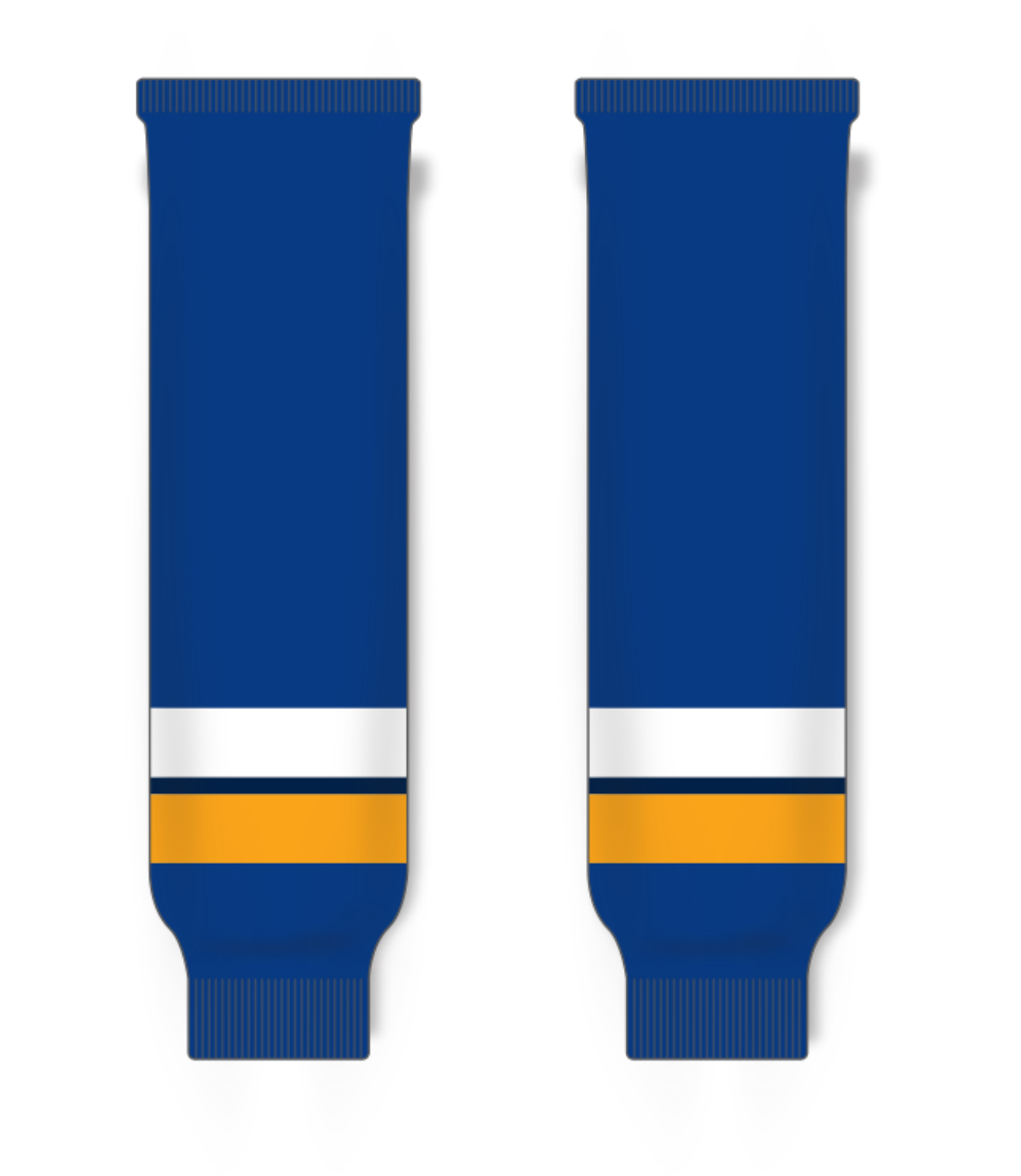Knitted Striped Hockey Socks HS630-G227 1