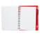 5" x 7" Recycled Dual Pocket Spiral Notebook w Pen 21