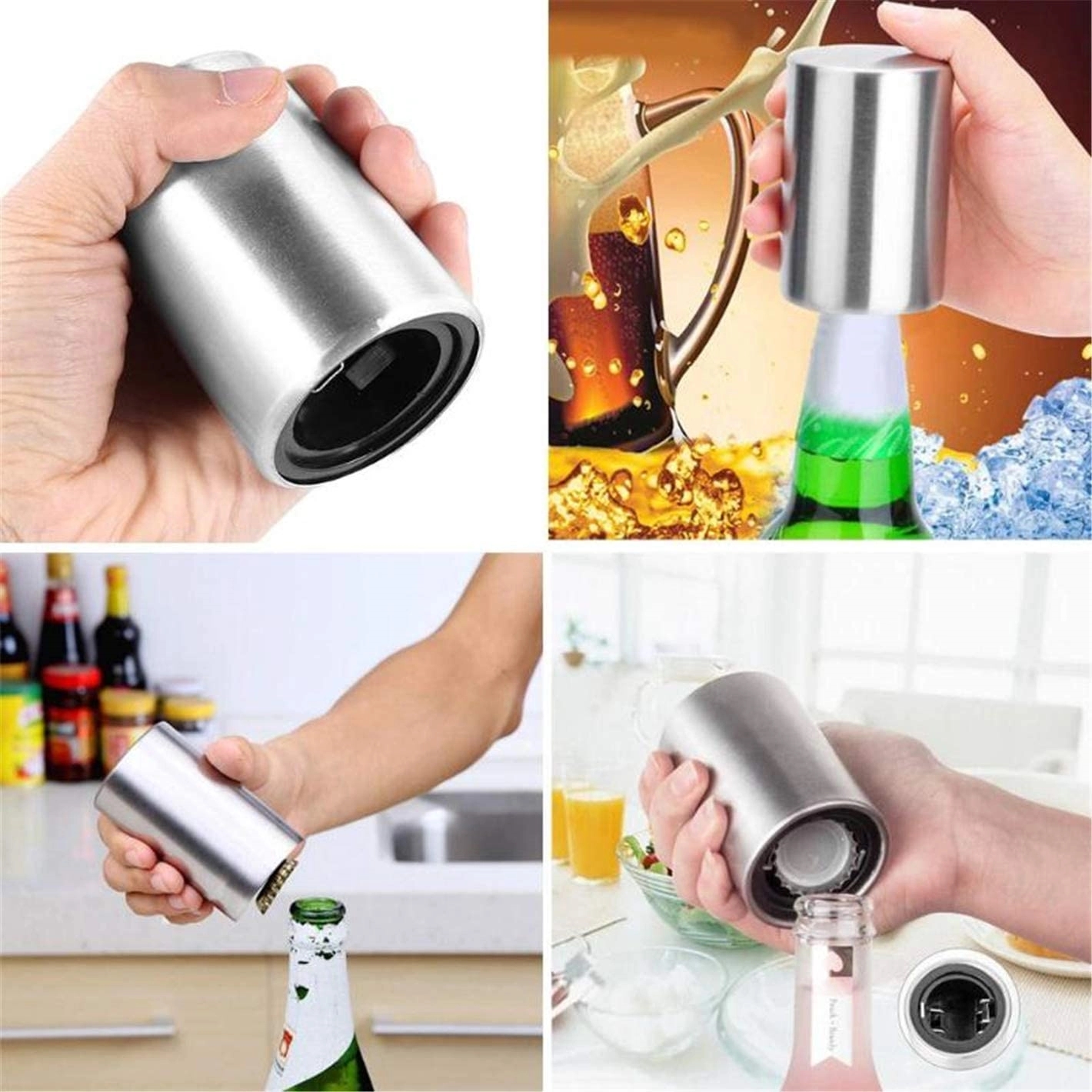 Magnetic Automatic Beer Bottle Opener 2