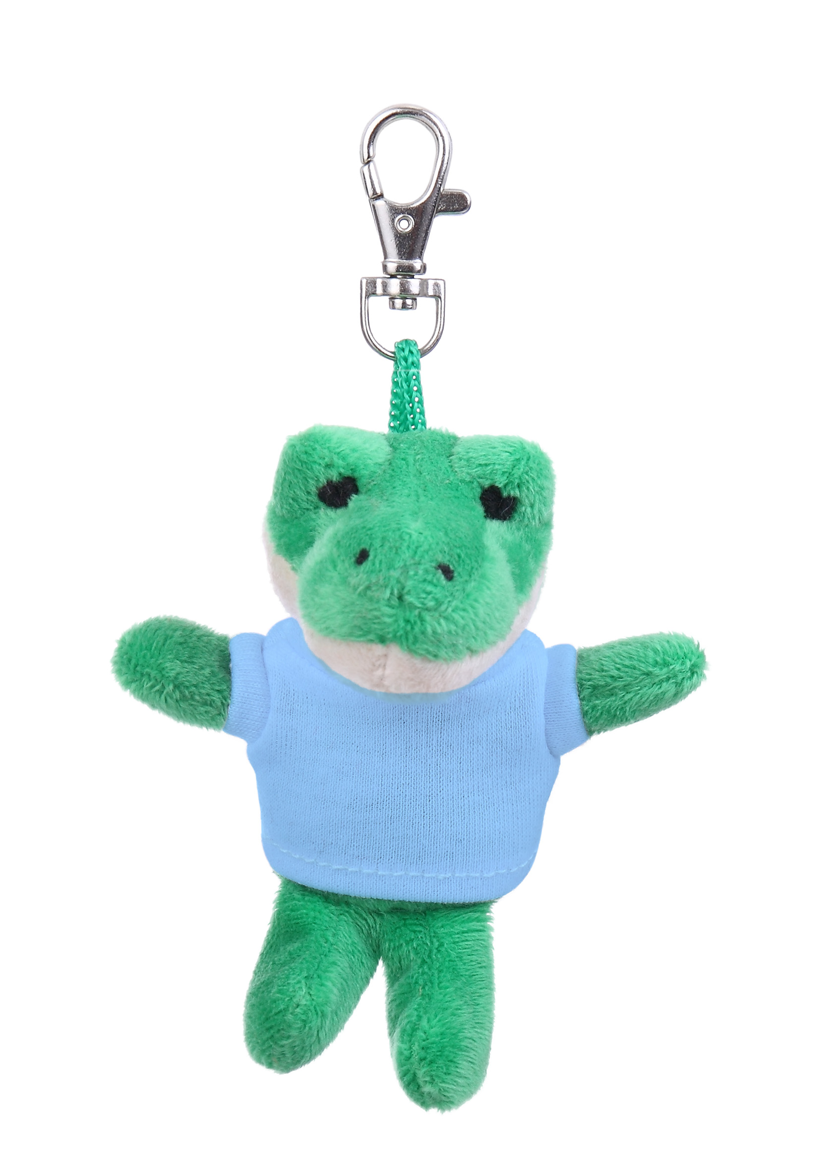 Soft Plush Alligator Keychain with Tee