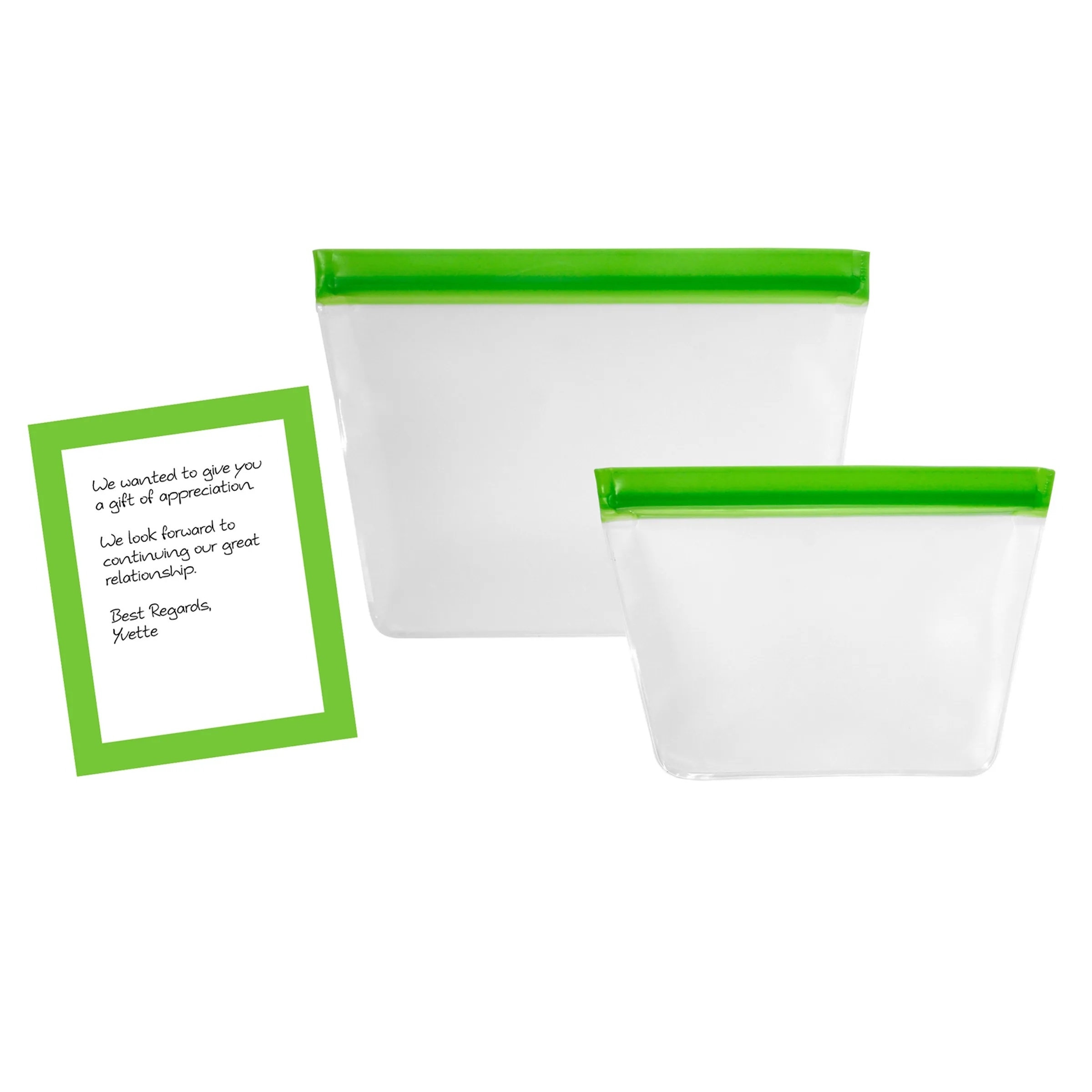 REUSABLE STORAGE BAG APPRECIATION SET 9