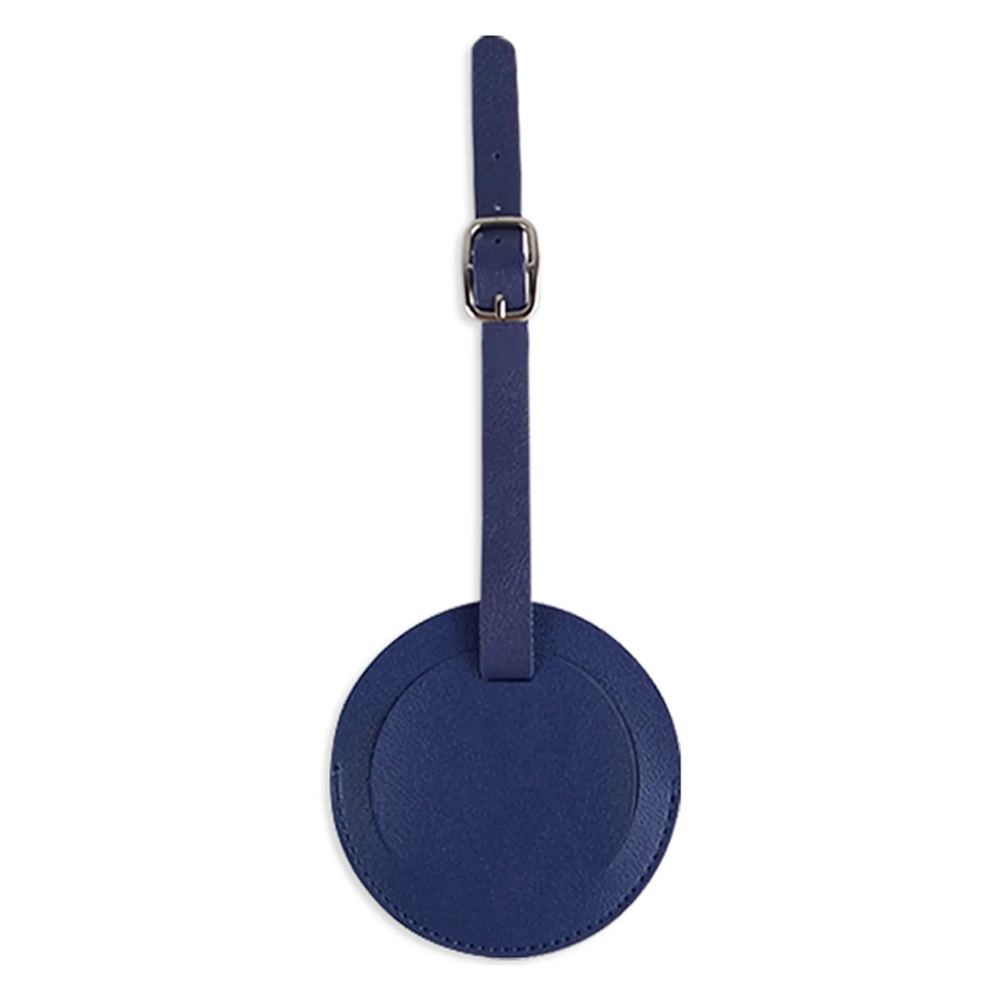 Round PU Leather Luggage Tag 5