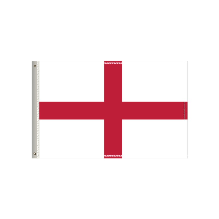 National Flag, England, Single-Sided - 36"W x 24"H 1