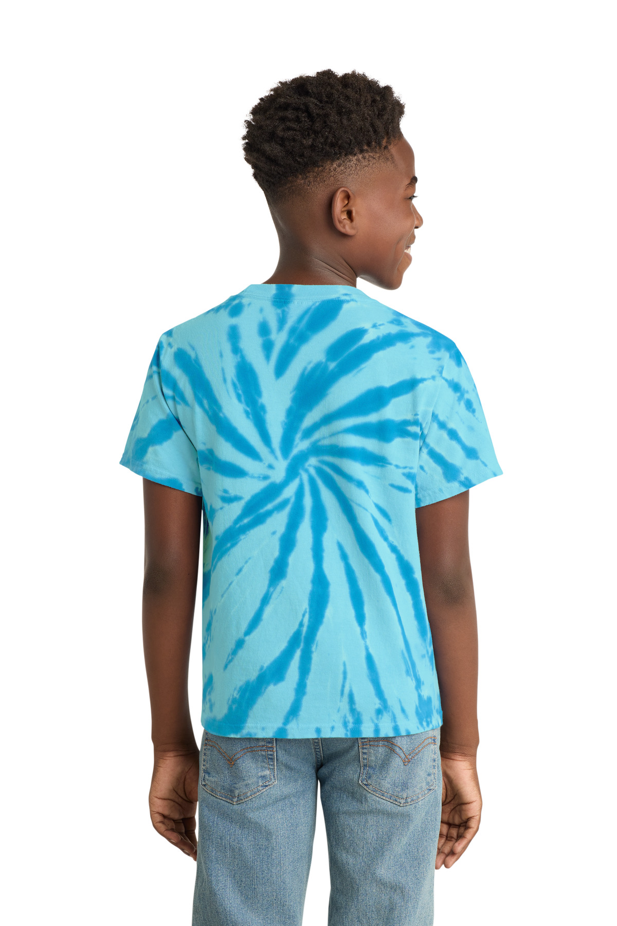 Port & Co Youth Tie-Dye Tee. PC147Y 126