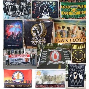 3' x 5' Nylon Flag Single-Sided 4
