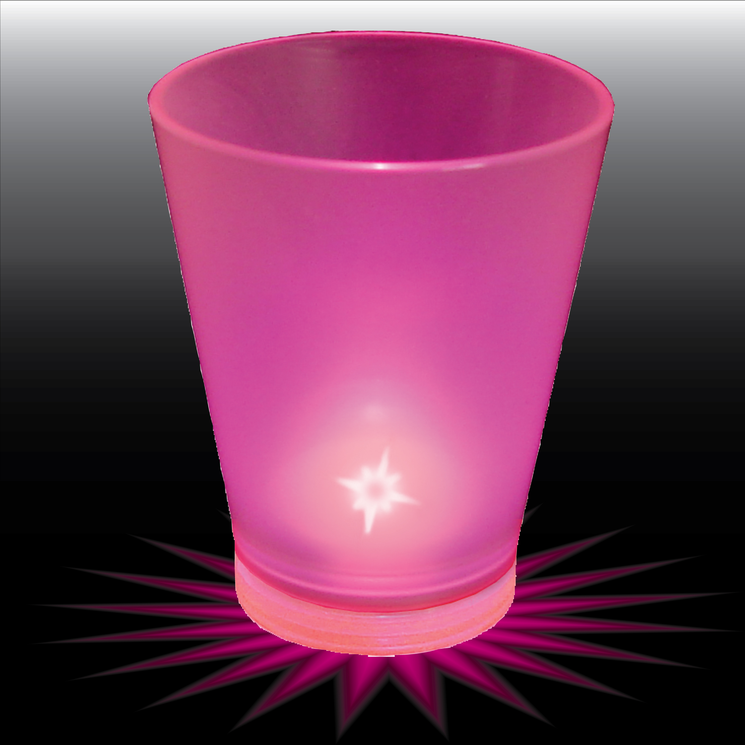 1.5oz Light Up Plastic Standard Shot Glass 16