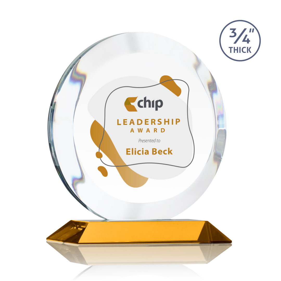 Gibralter VividPrint™ Award - Amber 8