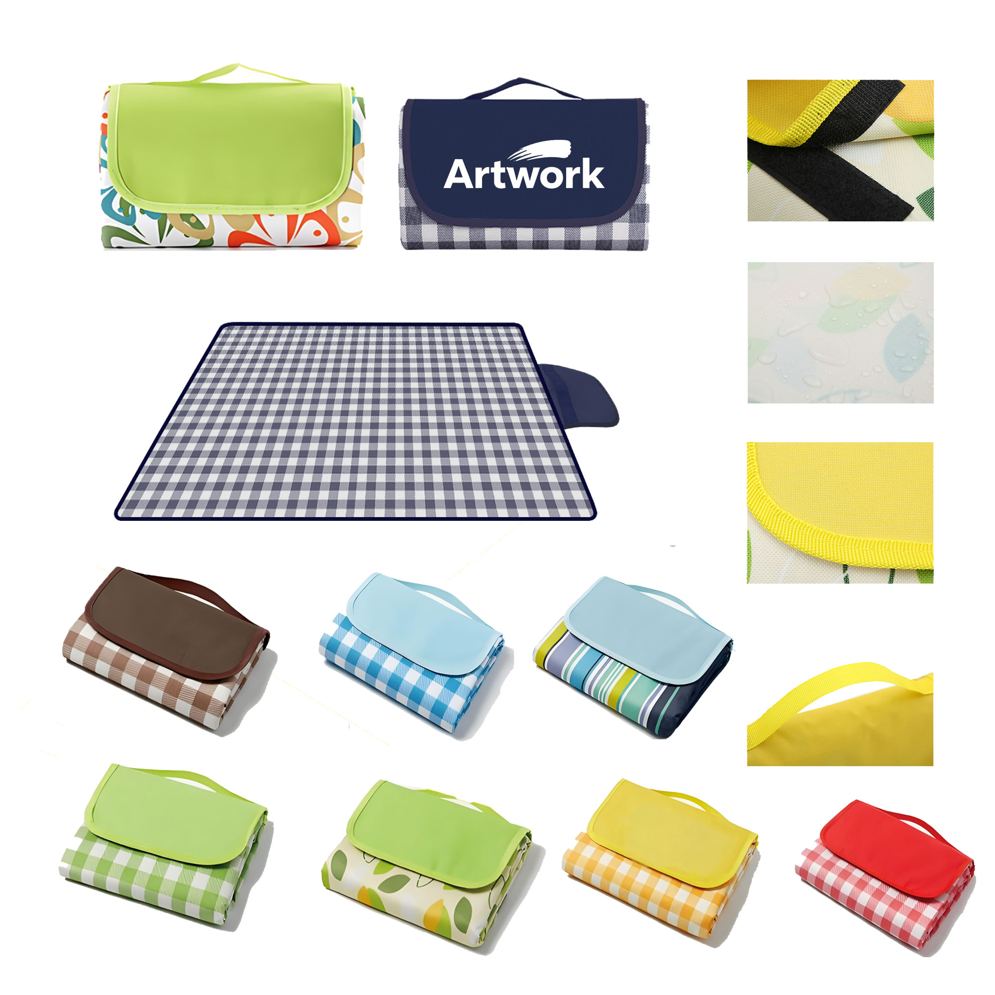 Oxford Cloth Outdoor Dining Mat 3