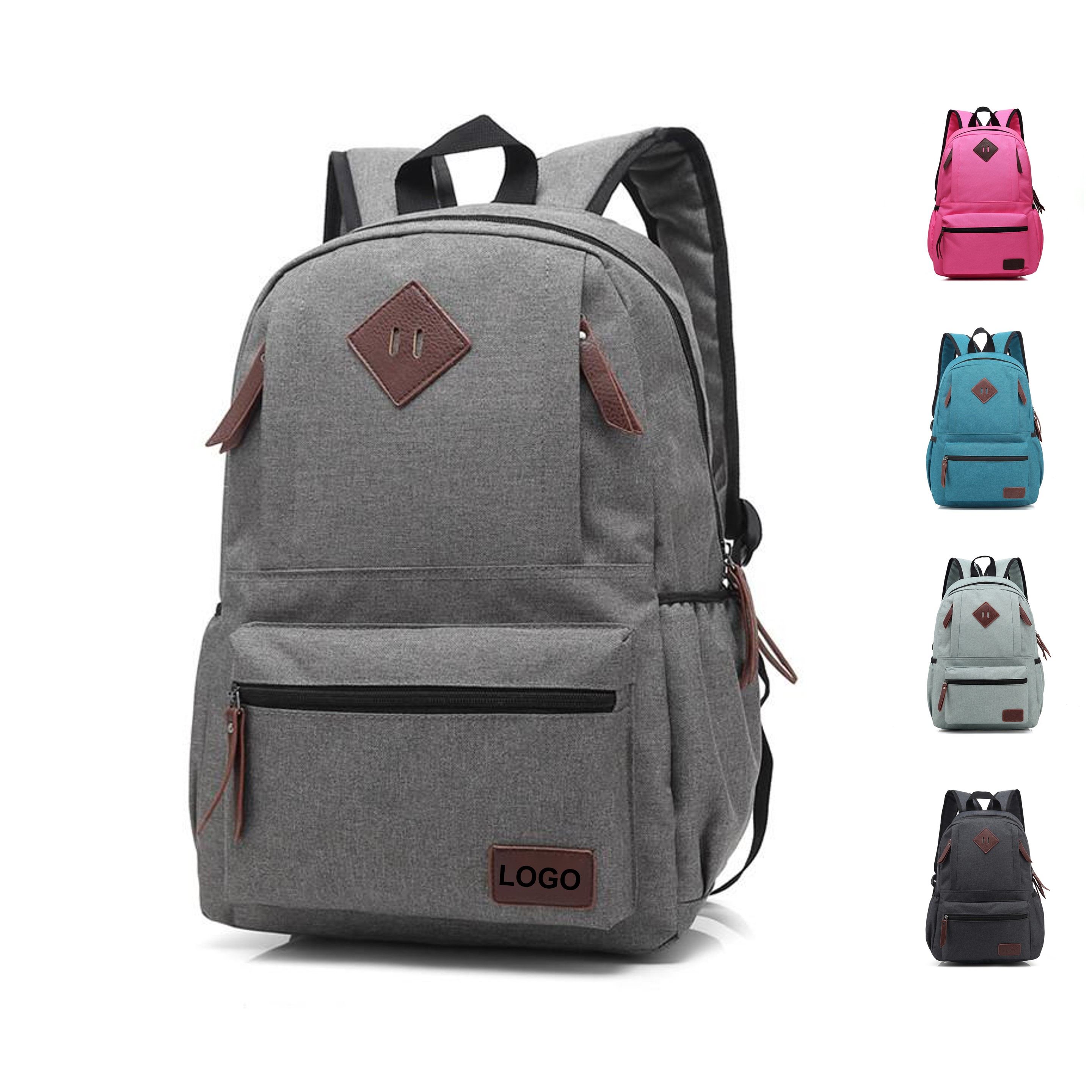 Laptop Backpack School Bag (direct import) 3