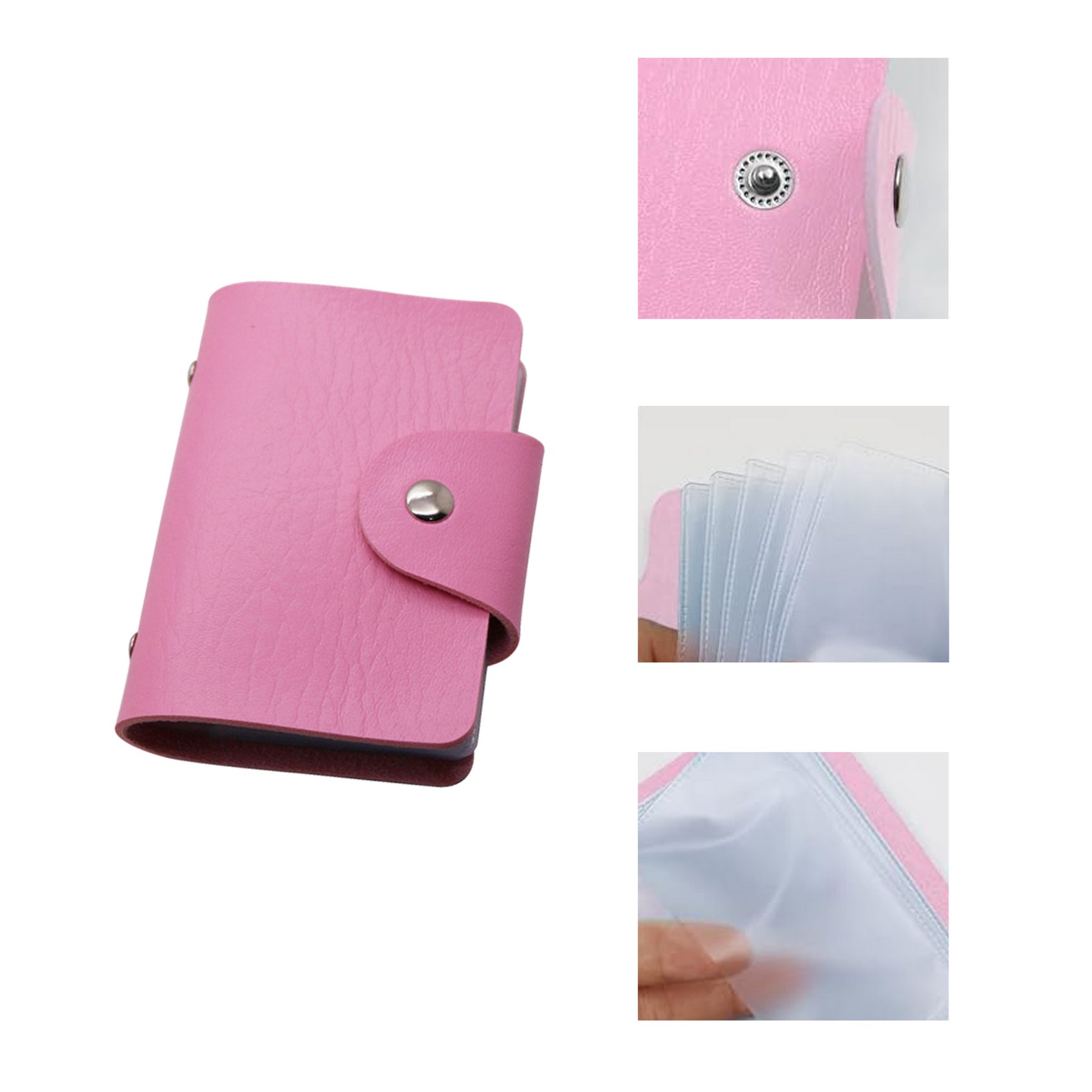 Pu Leather Credit Card Wallet 2