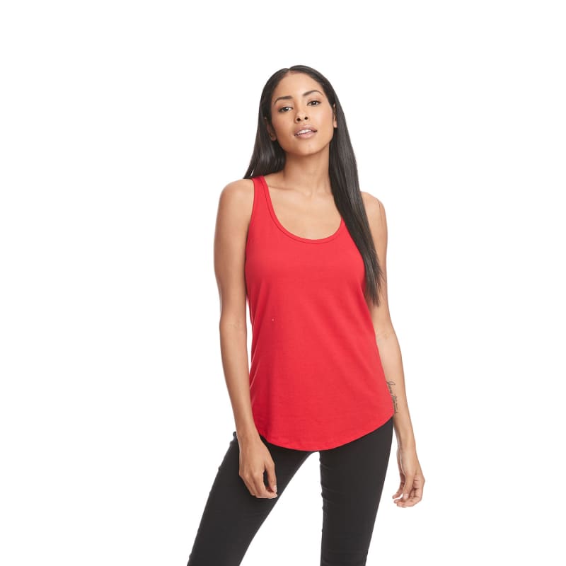 Next Level Apparel Ladies' Gathered Racerback Tank 9