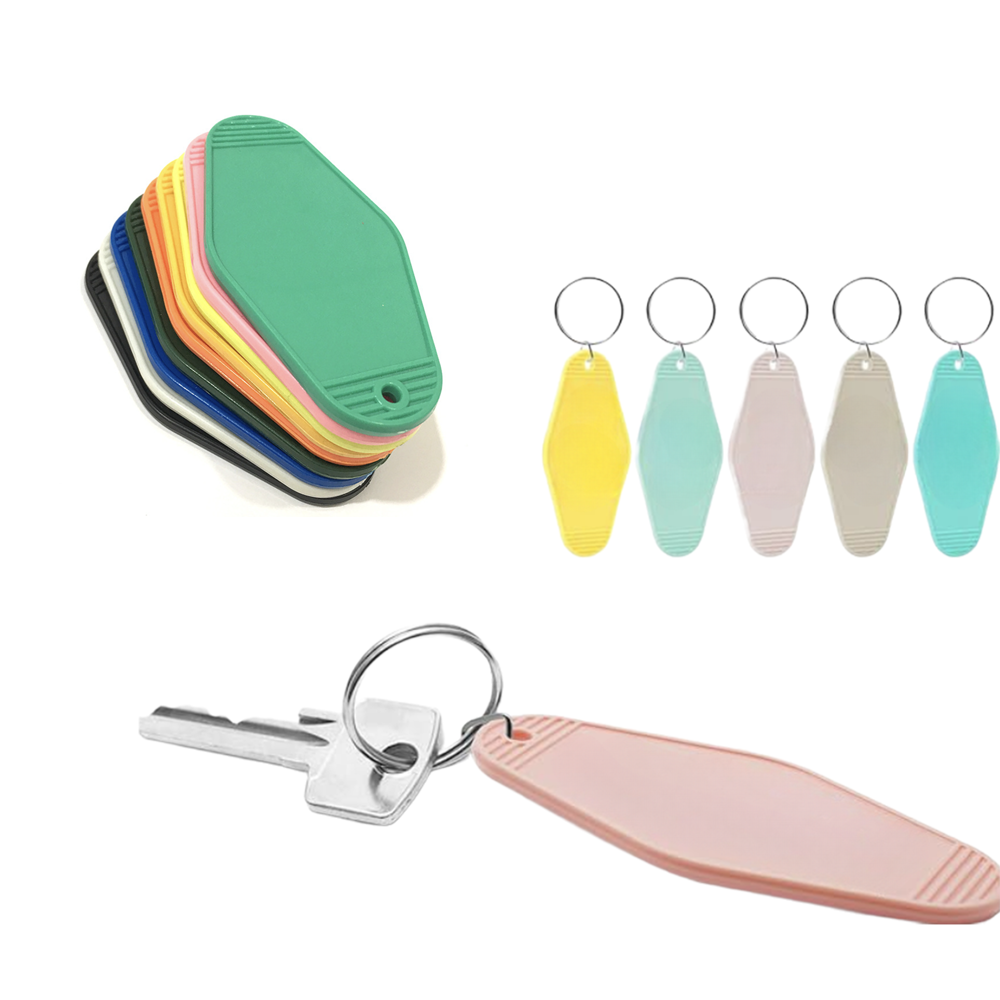 MOQ 10 PCS Convenient Keychain Luggage Tag 2