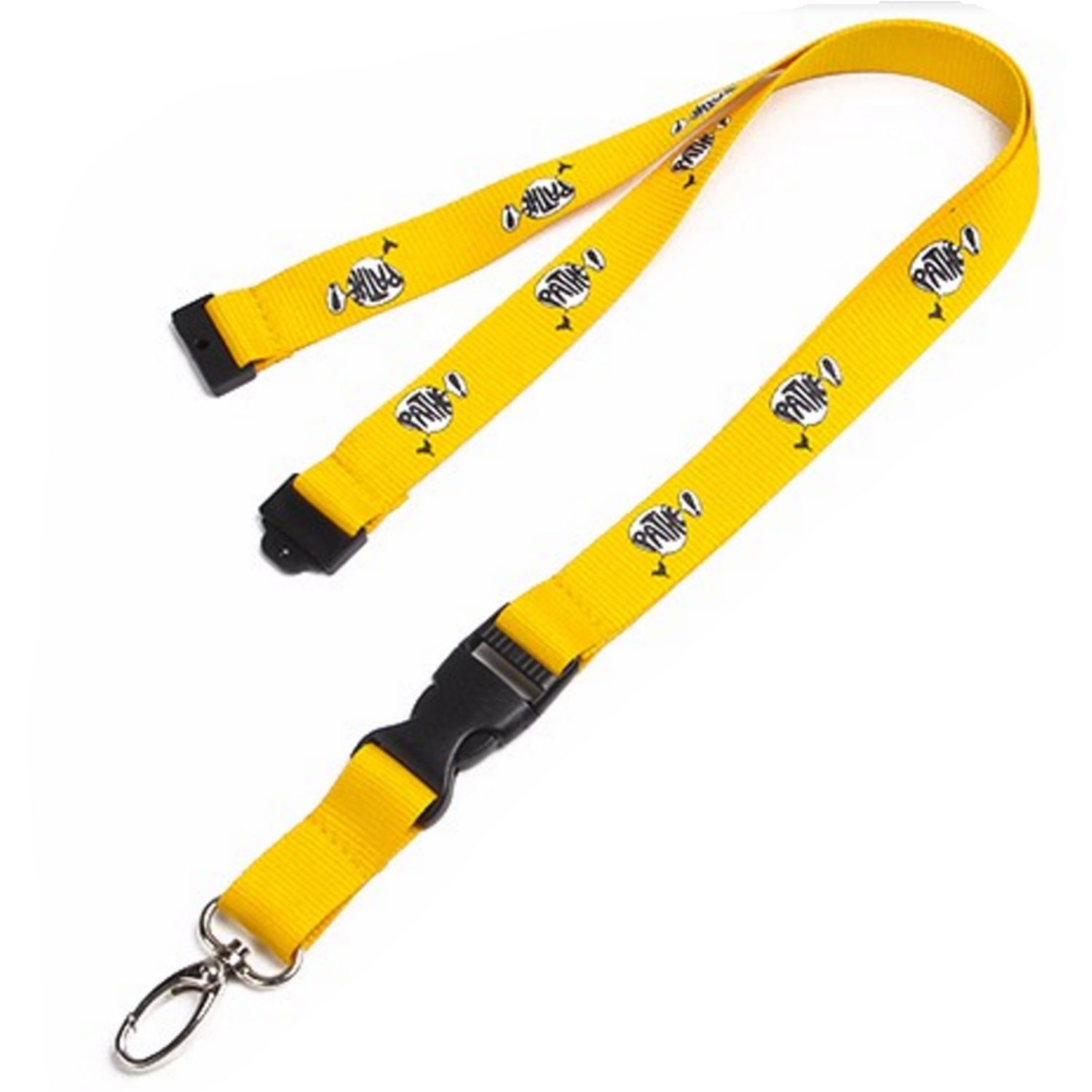 Polyester Lanyards w/ Buckle Release and Safety 22