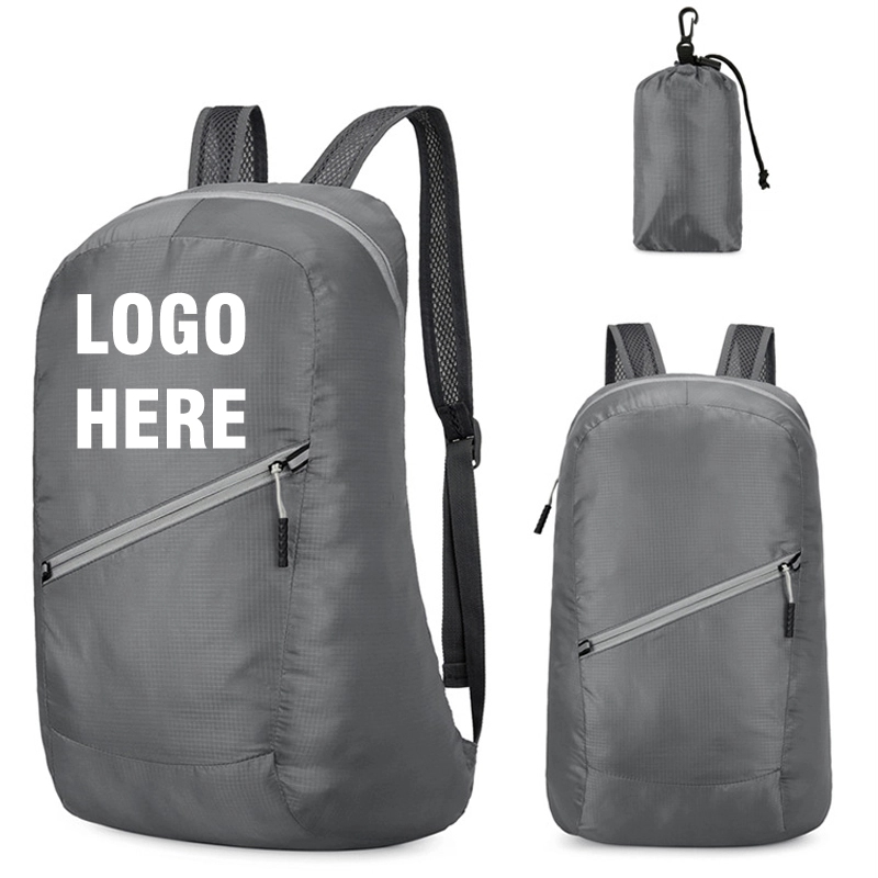 Custom Water Resistant Lightweight Packable Backpack 7