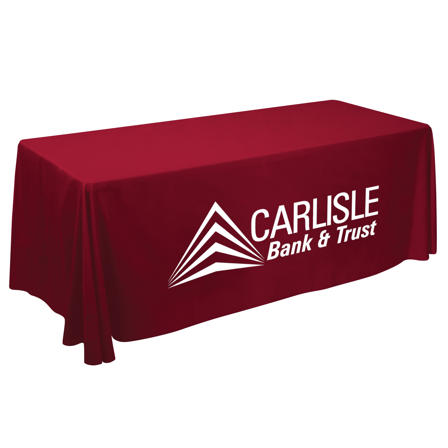 6' Value Lite Table Throw (White Imprint, 1 Location) 9