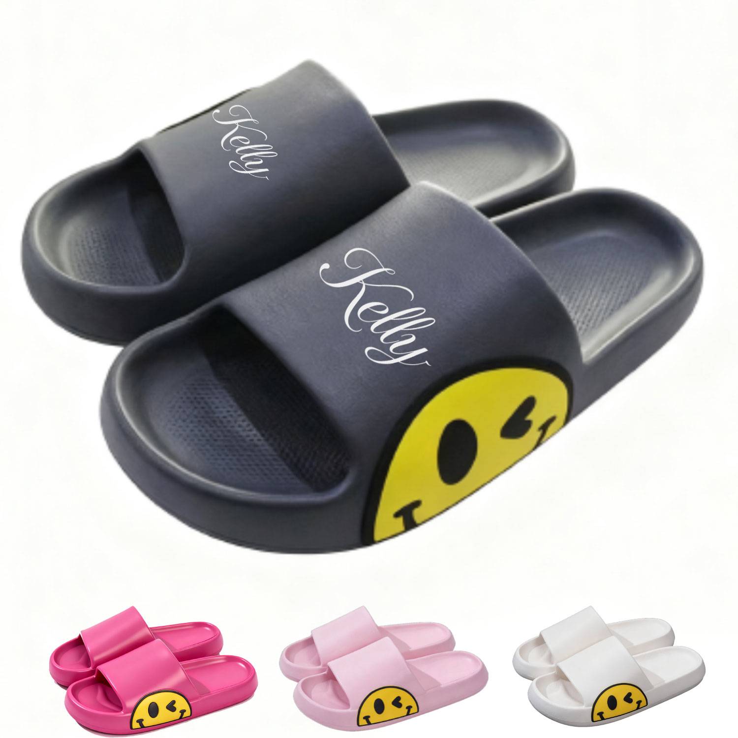 Unisex EVA Non-Slip Thick Sole Slippers 2